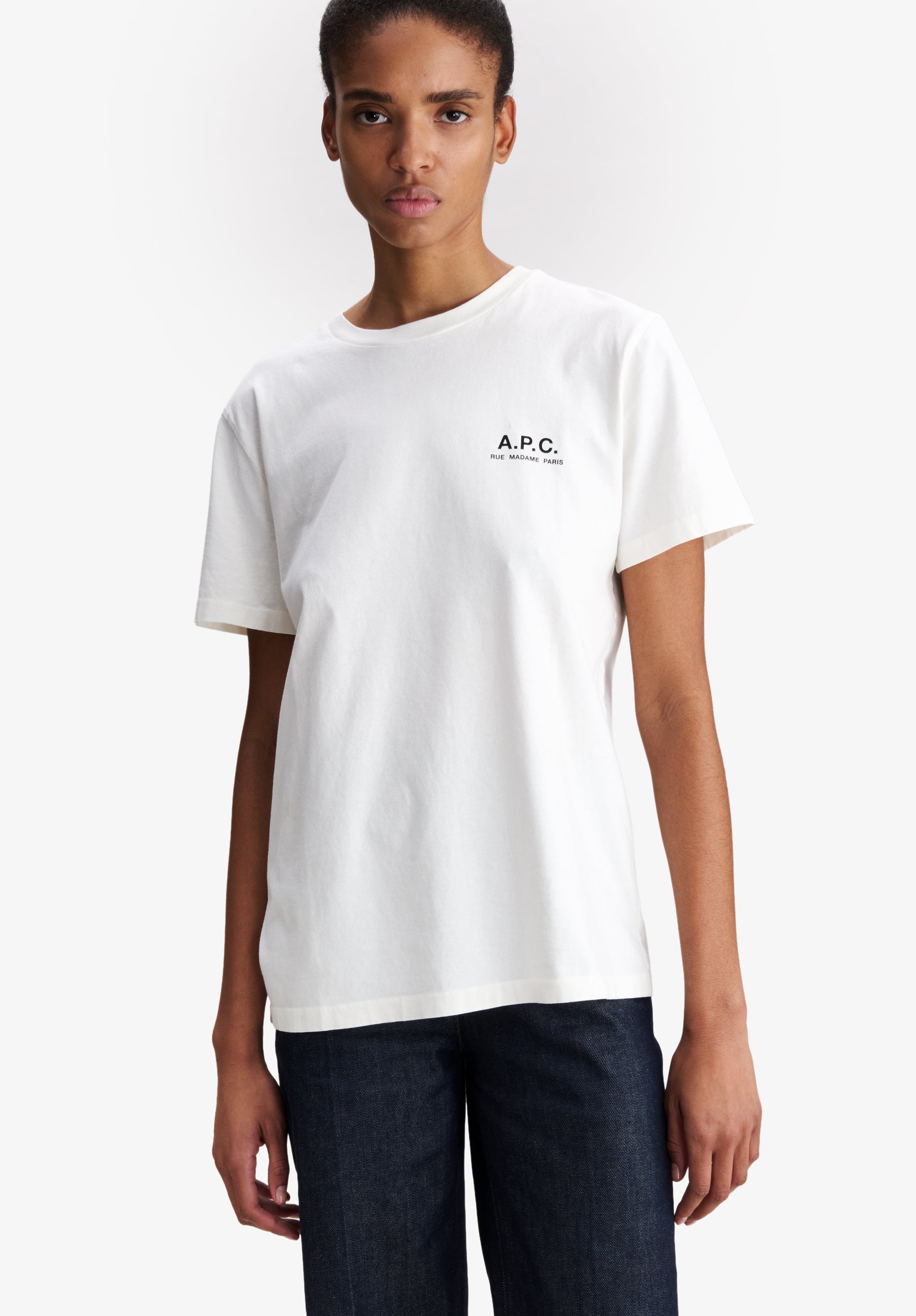 A.P.C. | T-Shirt With A.P.C. Rue Madame Logo | T-shirts