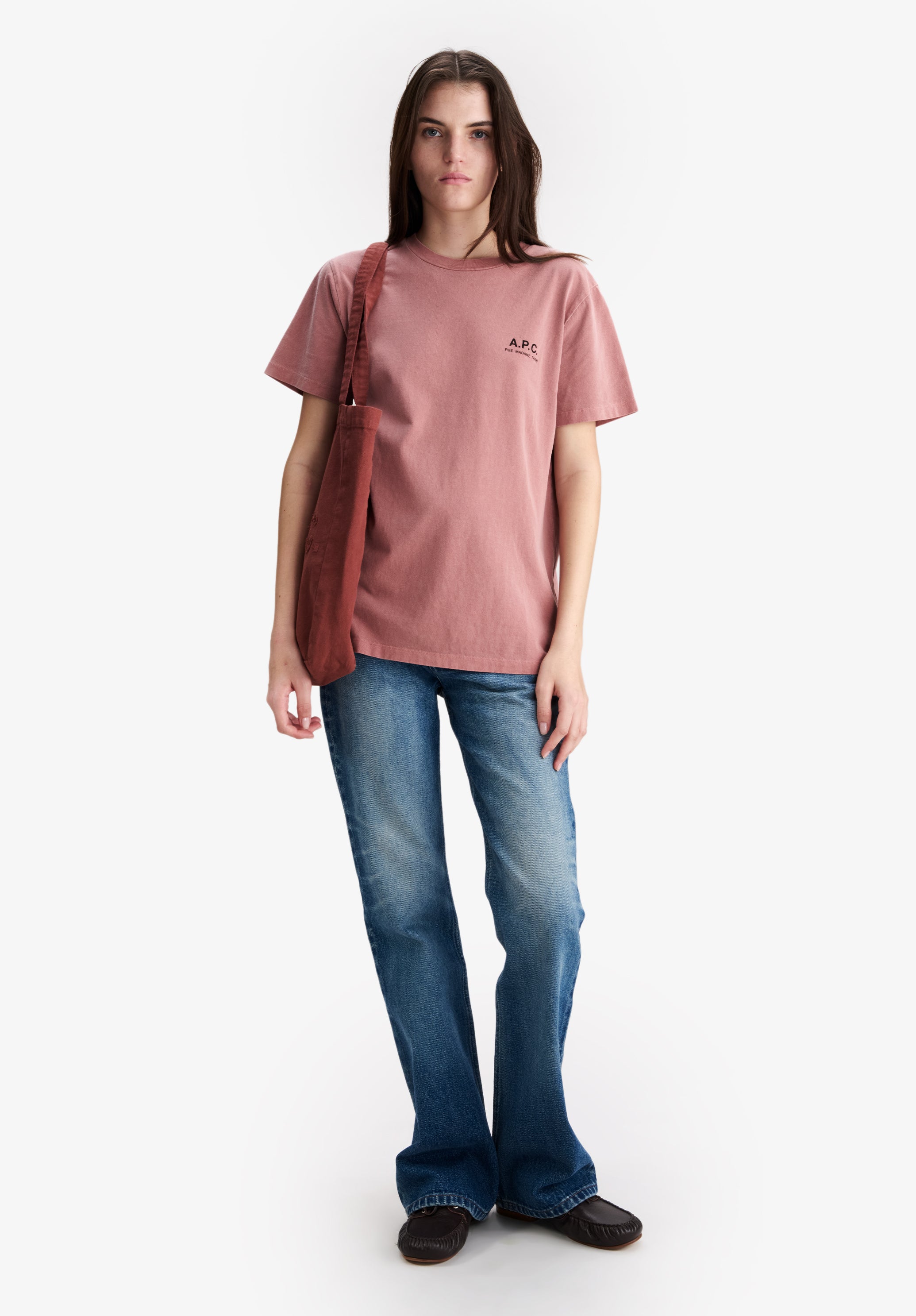 A.P.C. | T-Shirt With A.P.C. Rue Madame Logo | T-shirts