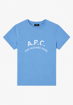 A.P.C. | T-Shirt With Vintage-Effect A.P.C. Logo | T-shirts