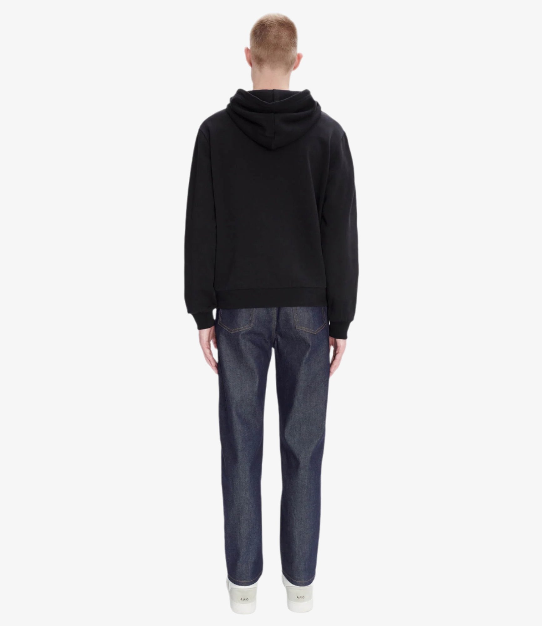 Standard Rue Madame hoodie | Napped organic fleece | A.P.C.