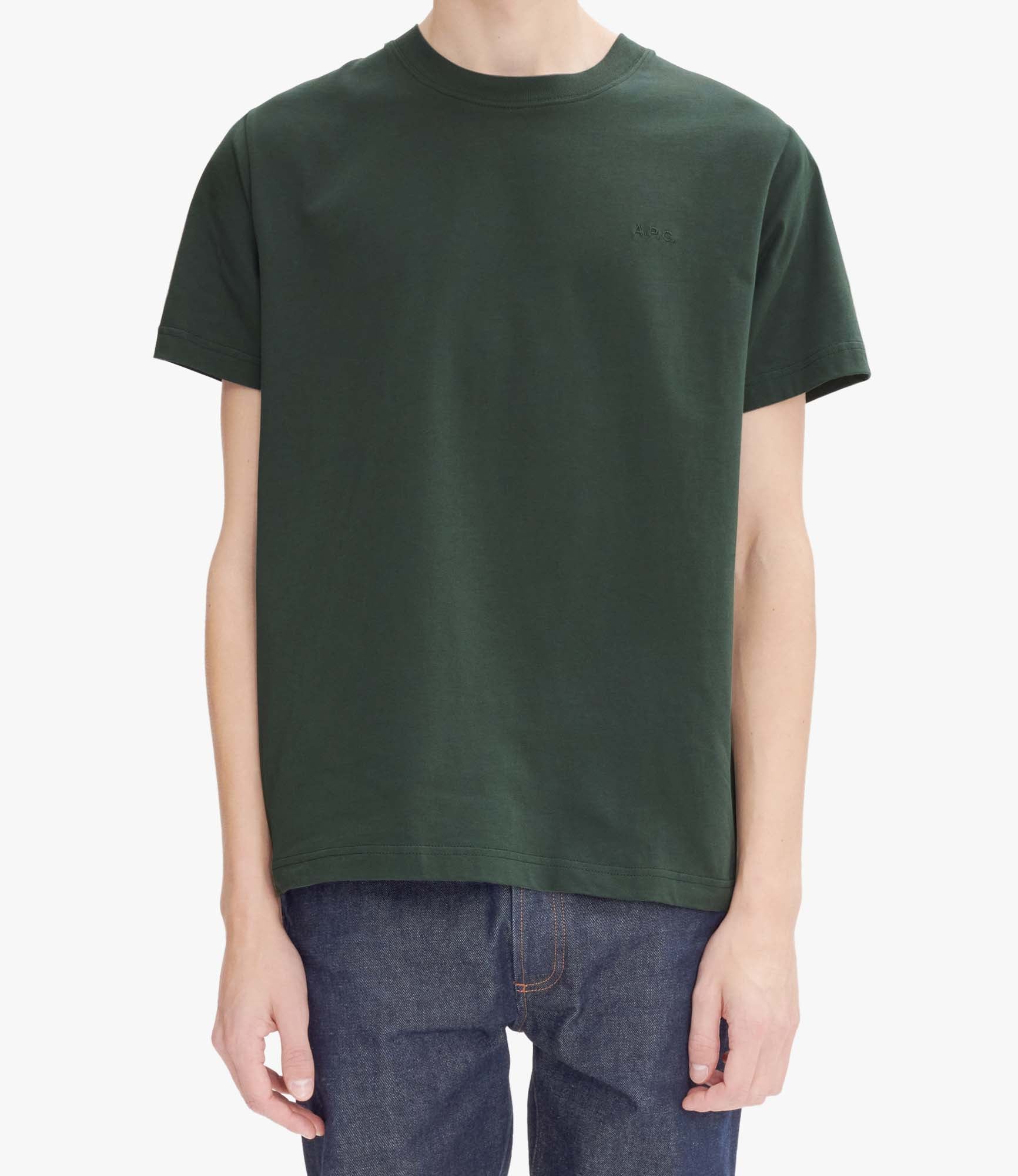 Tシャツ・カットソー A.P.C. FW25 STANDARD T-SHIRT (COHBW M26392 BAA) Standard APC Brodé T-shirt | 100% cotton | A.P.C. Ready-to-Wear
