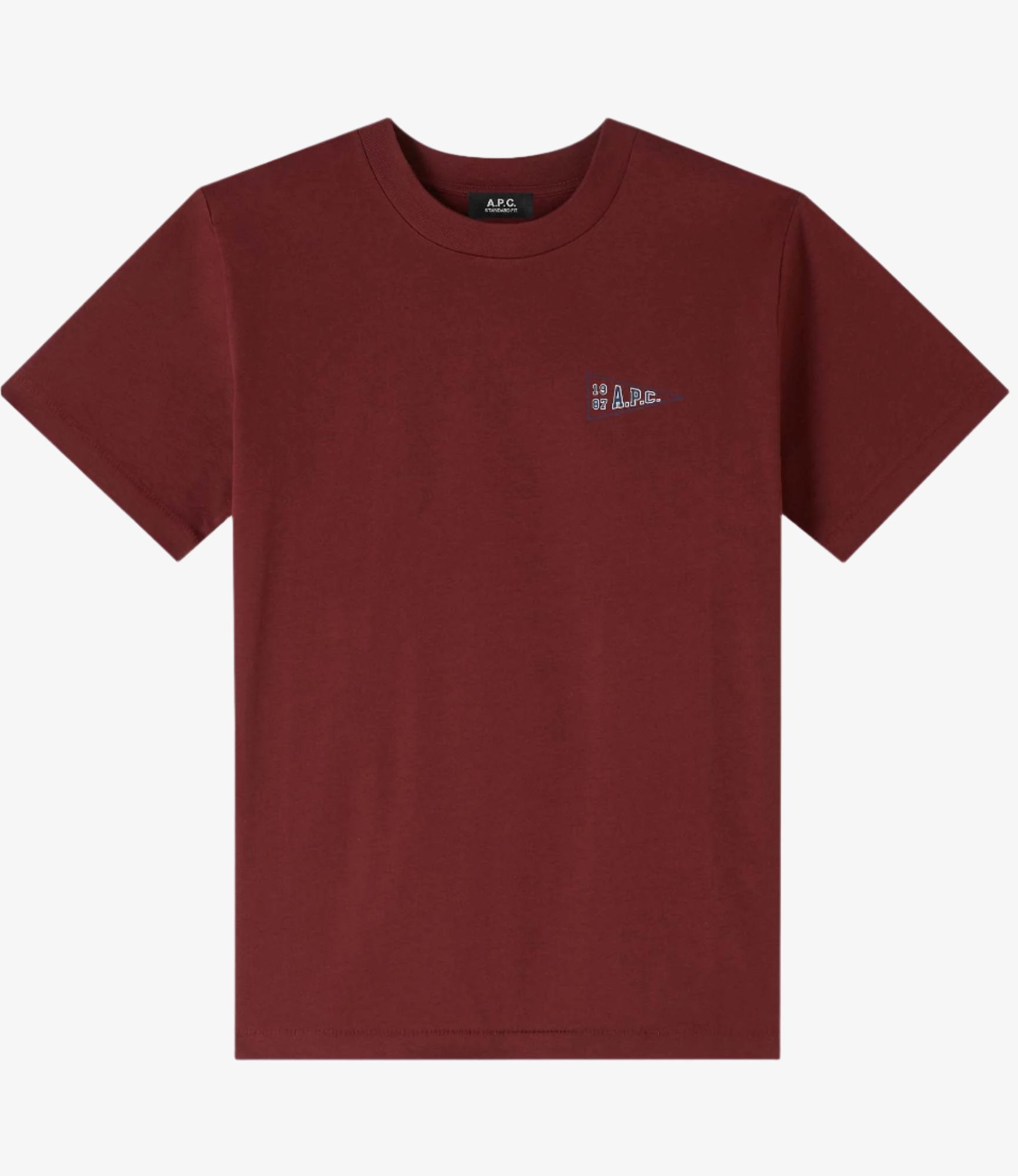 Tシャツ・カットソー A.P.C. t-shirt standard university (50706) Standard University T-shirt | Organic jersey | A.P.C. Ready