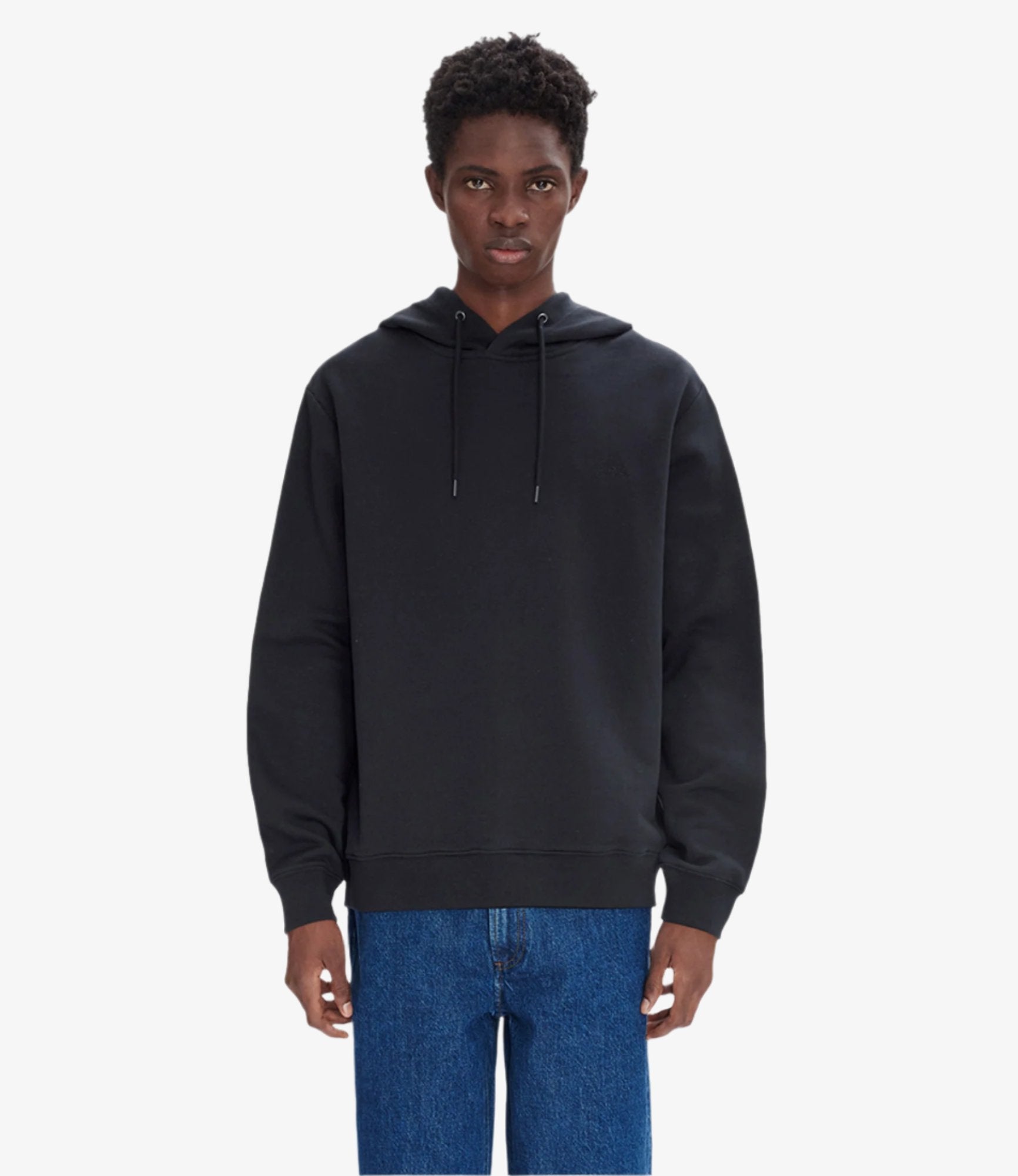 A.P.C|HOOD/ZIP-UP (HOODIE STANDARD APC BRODE (COHBY M27 Standard A.P.C. Brodé Hoodie | Organic Jersey | A.P.C. Ready