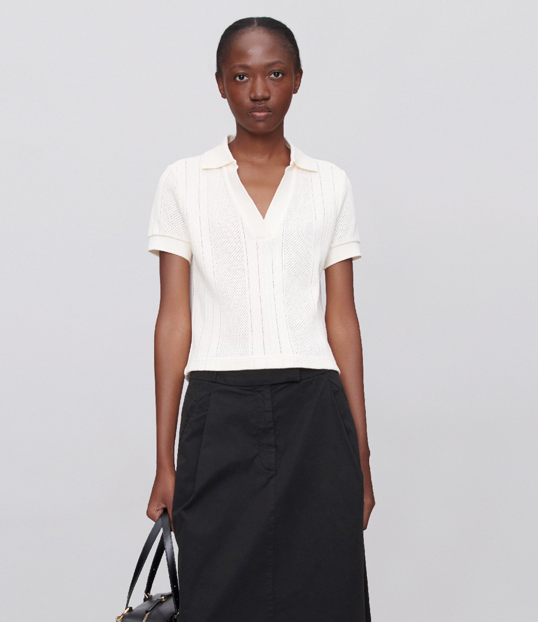 Tシャツ・カットソー A.P.C. Women's Gregoire Collared Polo COENF-F23120 Sport-Tek Women's Heather Colorblock Contender Polo