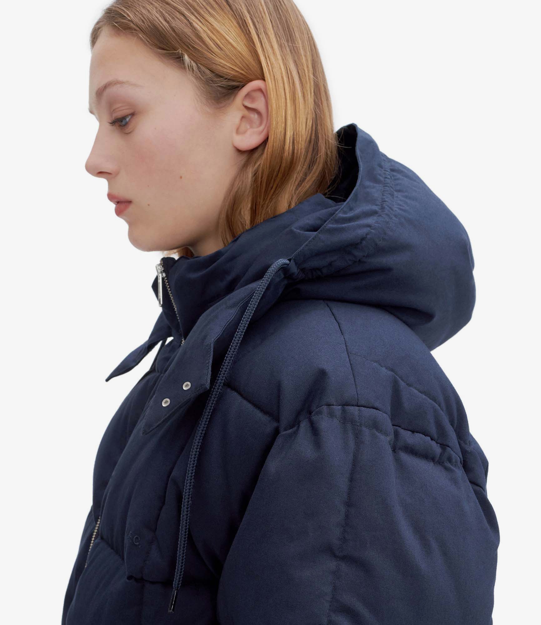 【関税込み】A.P.C. ネイビー Kyle パファージャケット 242252F063010_1.jpg