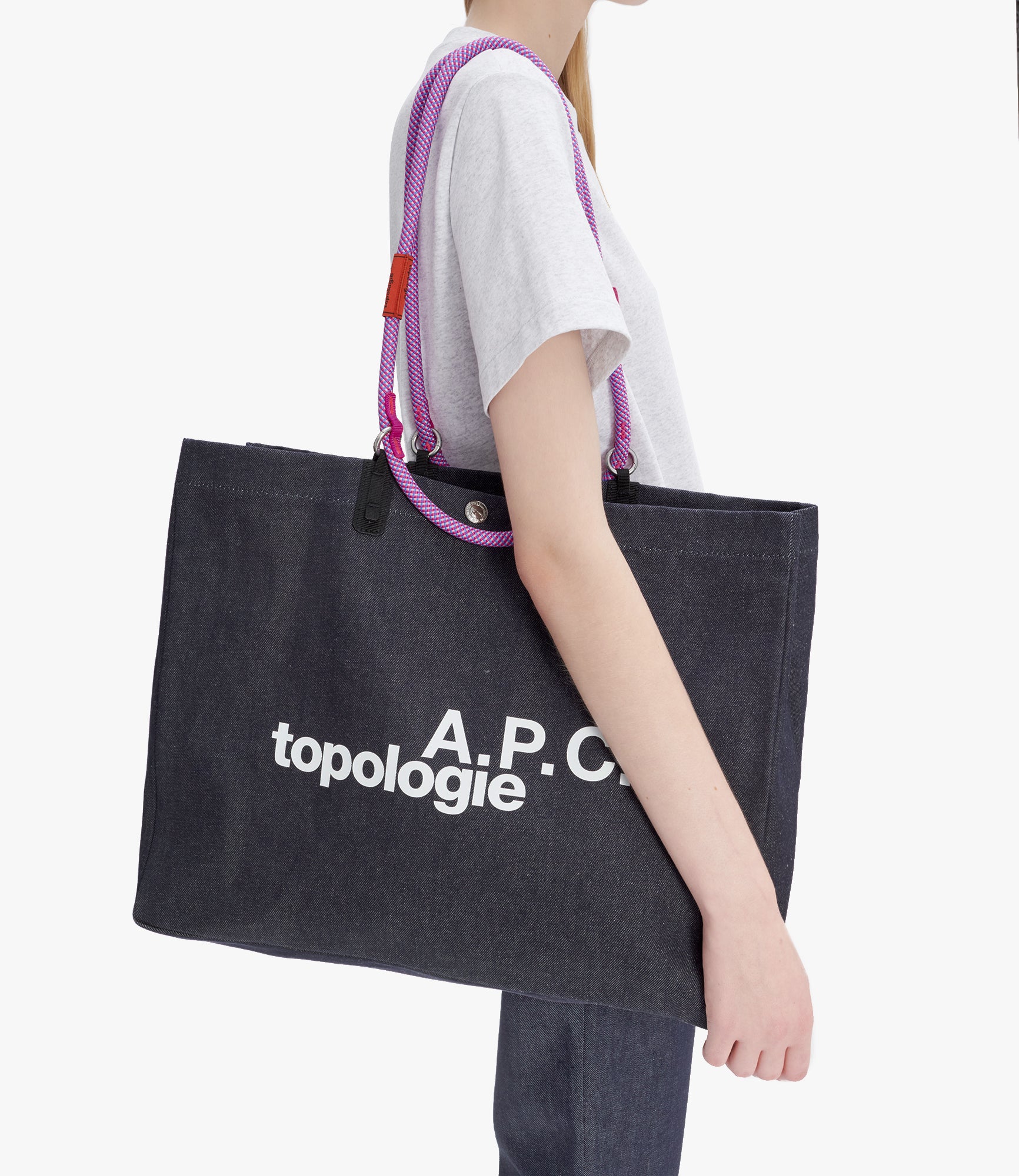 A.P.C. Topologie shopping bag | Denim | A.P.C. Accessories