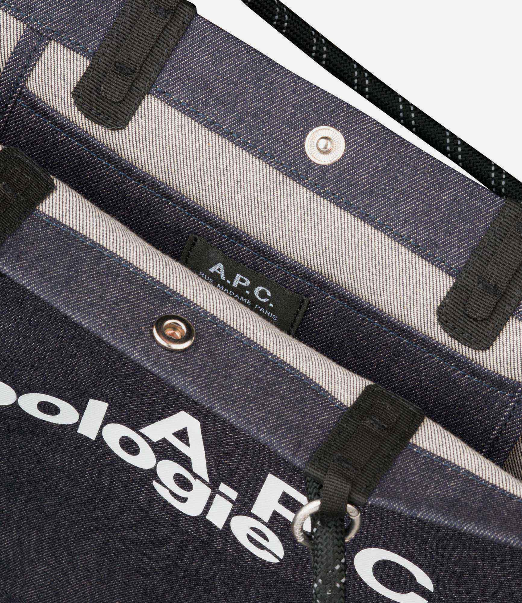 A.P.C.[アーペーセー] APC Topologie Shopping Bag A.P.C. Topologie shopping bag | Denim | A.P.C. Accessories