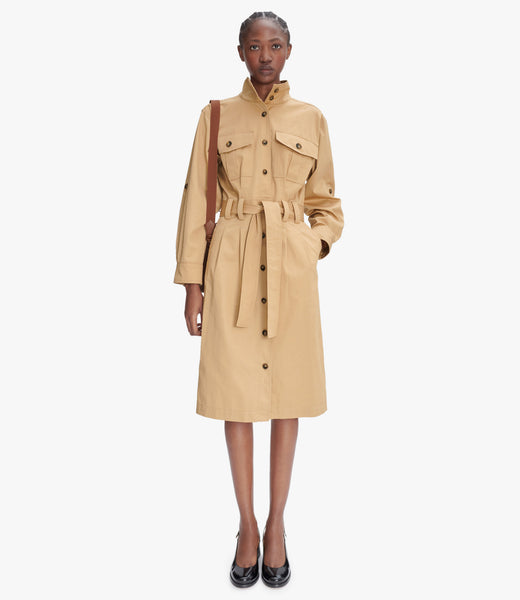 A.P.C.[アーペーセー] Mireille Dress Mireille dress | Cotton gabardine | A.P.C. Ready-to-Wear