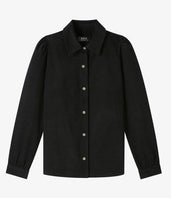 A.P.C. Women Shirts - Black Margot shirt