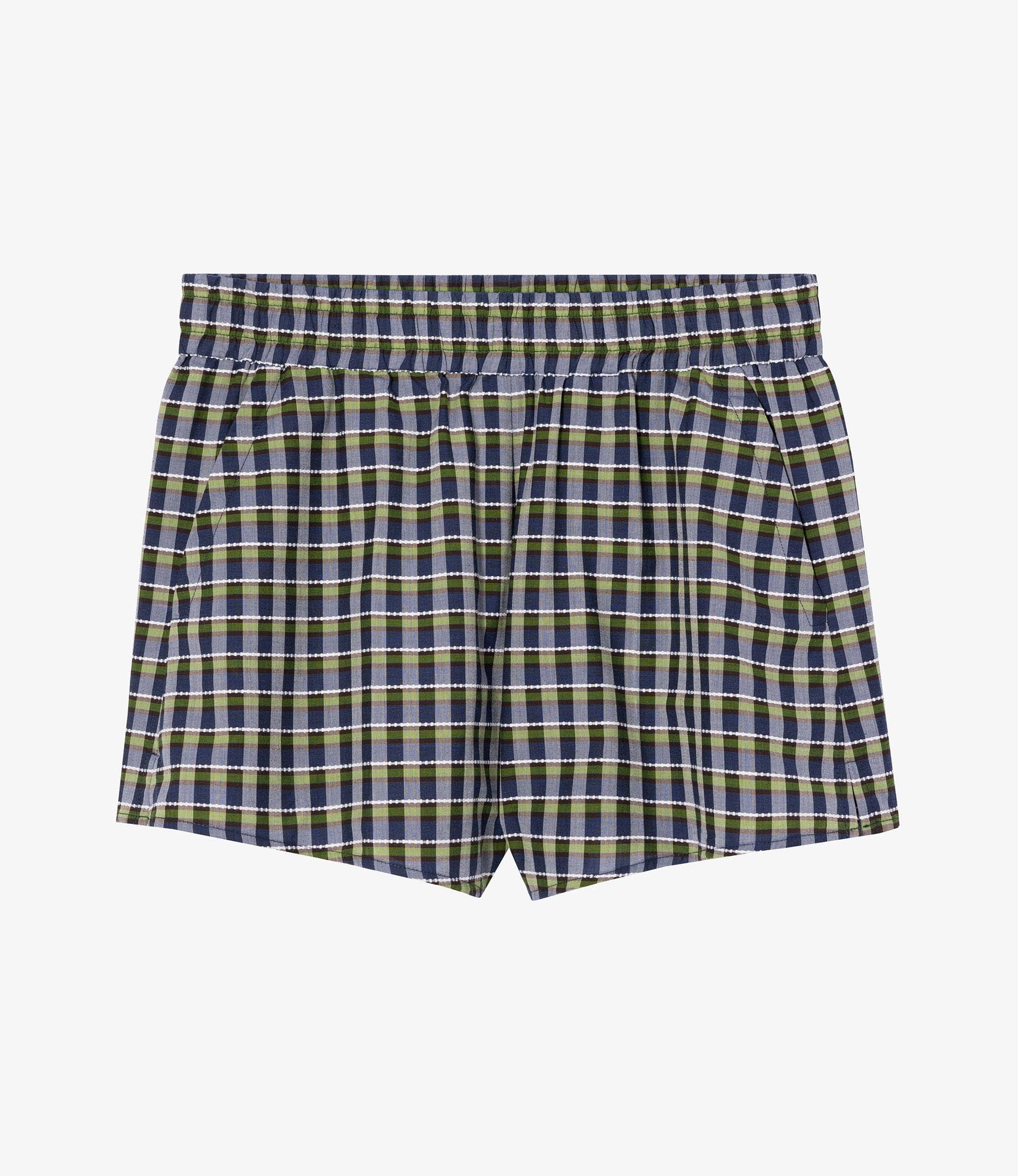 A.P.C|SHORTS (Oralne Shorts (COHFU F10214 AAD)) Andrea shorts | Cotton with raised check pattern | A.P.C.