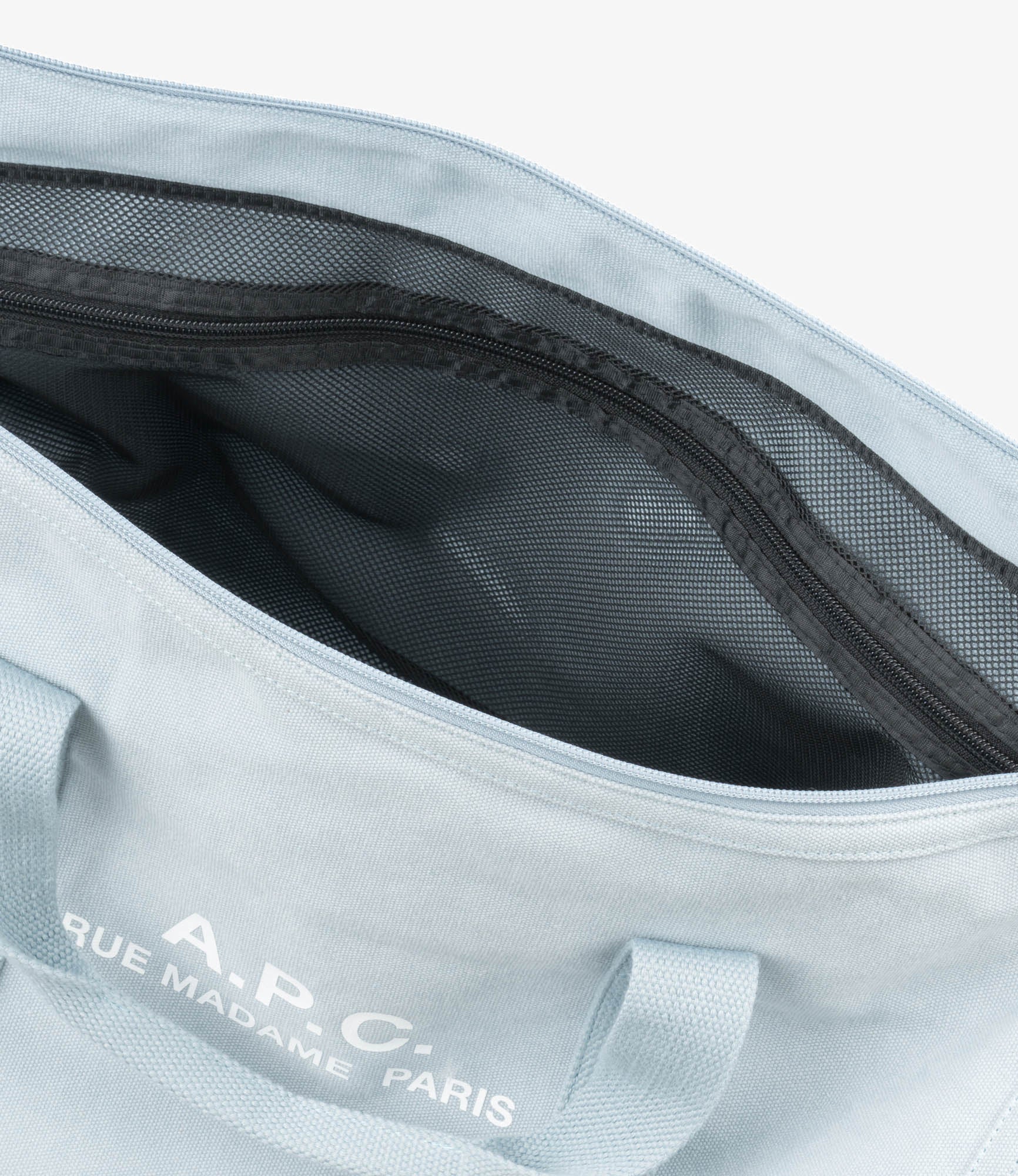 Recuperation gym bag | Stonewashed raw cotton canvas