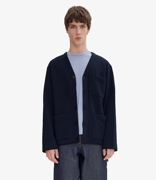 Leandre jacket | Recycled organic polycotton jacquard fleece
