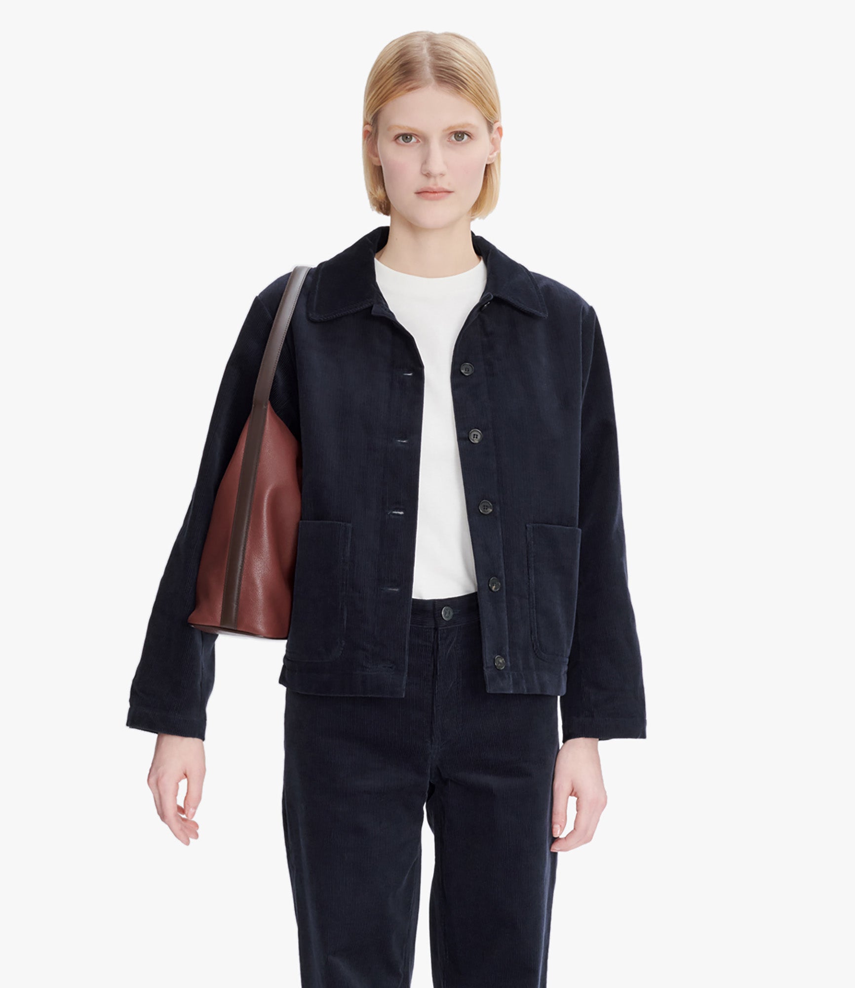 A.P.C Alex Padded Corduroy Jacket (Dark Green, Large) | eBay