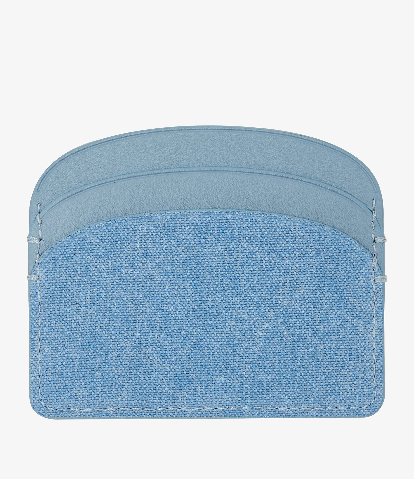 ★A.P.C.★ Demilun Card Holder Cloud Blue PXAWVF63270IAY MUSINSA | A.P.C. Demilun Card Holder - Cloud Blue
