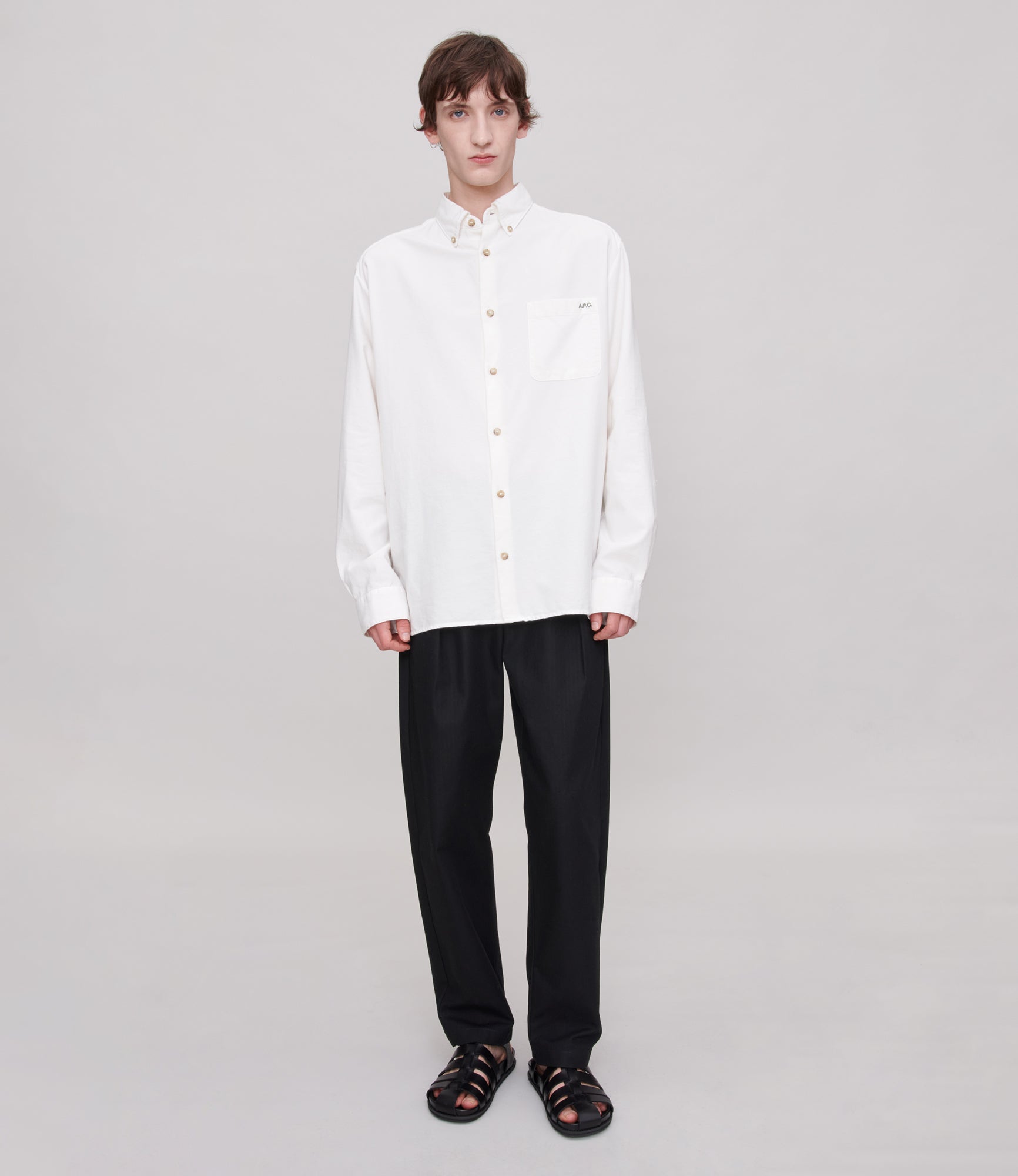 A.P.C. Ville straight-leg Trousers | Neutrals | FARFETCH