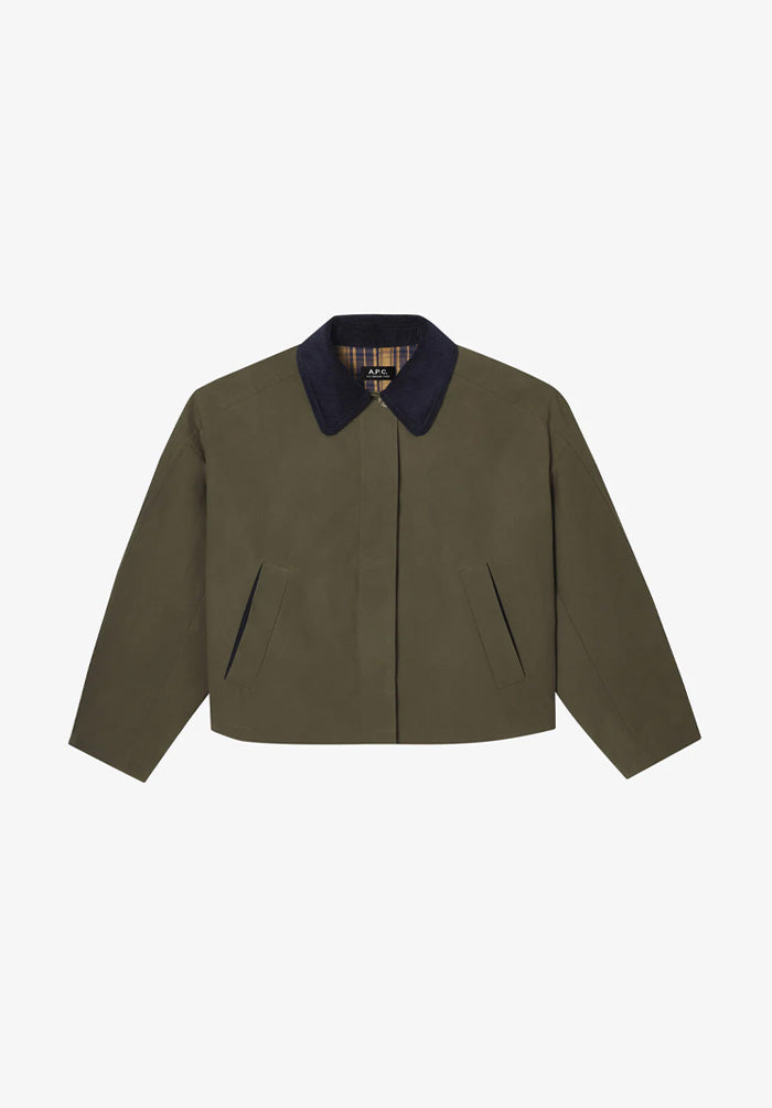 ジャケット・アウター DAIRIKU Mohair Argyle Check Work Jacket Becca jacket | 100% cotton | A.P.C. Ready-to-Wear
