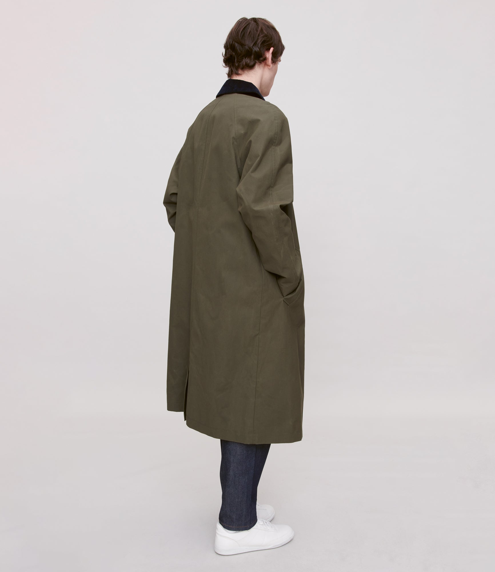 【関税込み】A.P.C. カーキ Gaspard Mac トレンチコート Gaspard mac | 100% cotton | A.P.C. Ready-to-Wear