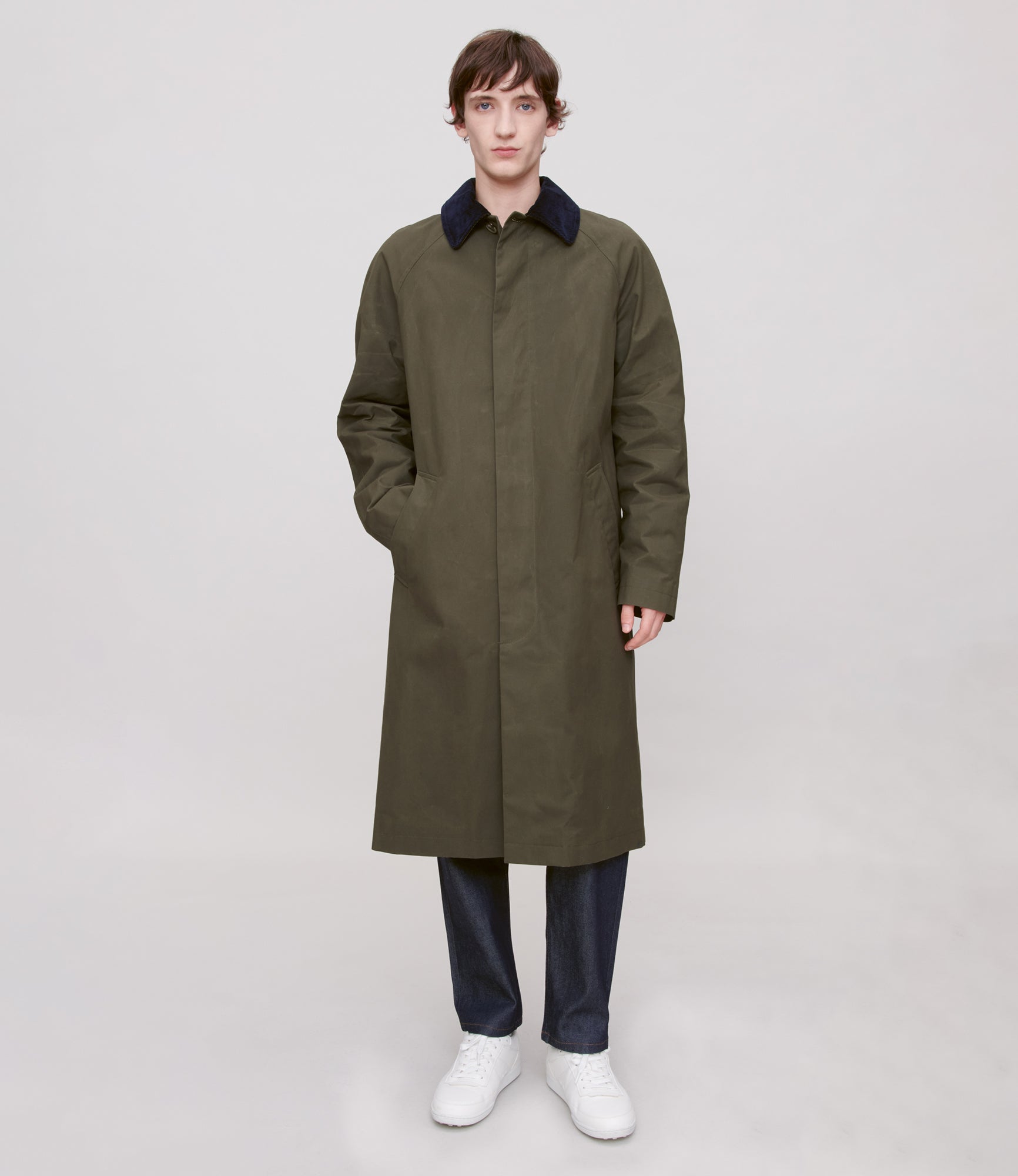 A.P.C｜COATS ( Mac Gaspard (COHAK F01507 BAA)) Gaspard mac | 100% cotton | A.P.C. Ready-to-Wear