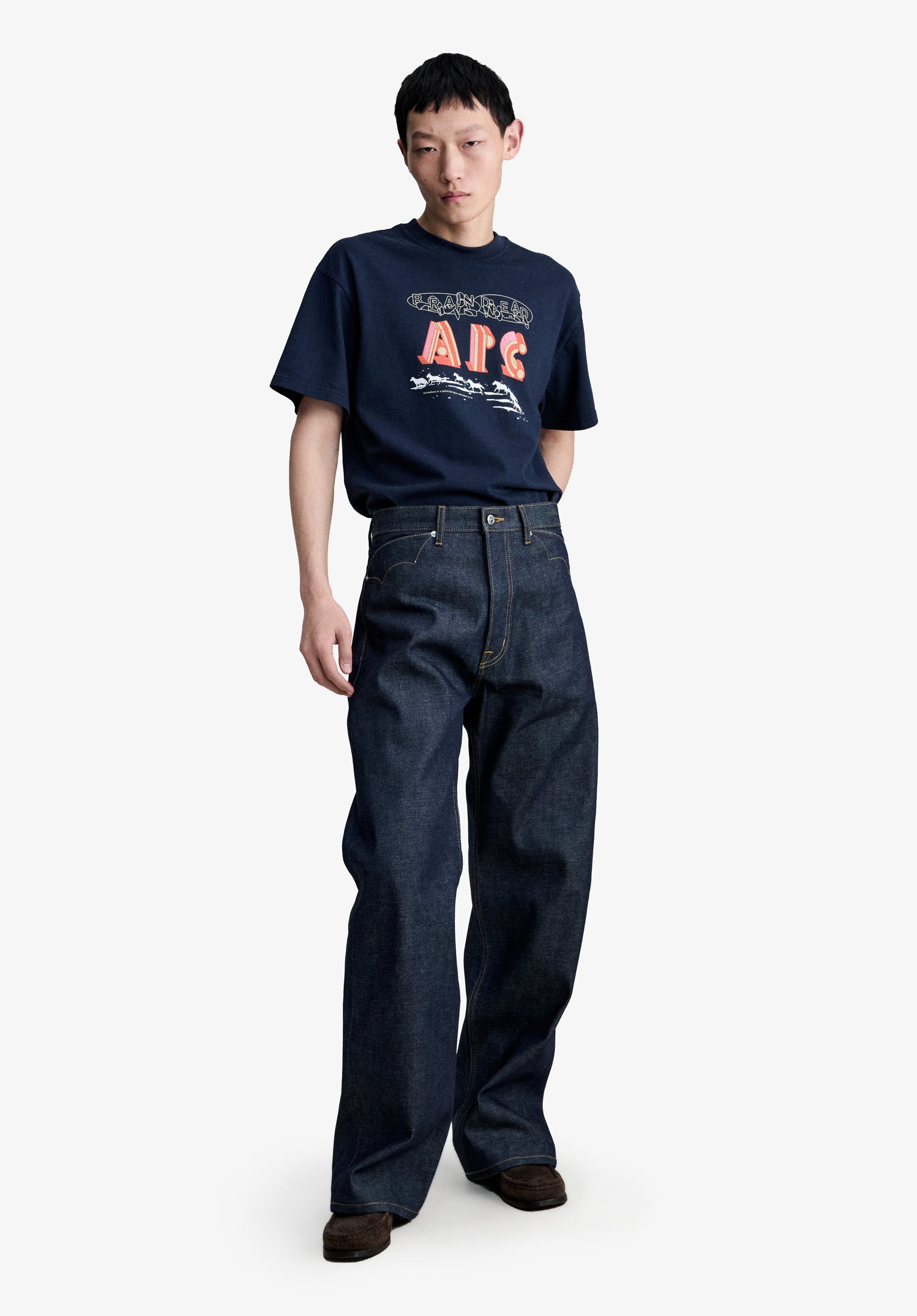 A.P.C. Brain Dead Denim Jeans | Brain Dead raw denim | Ready-to-Wear