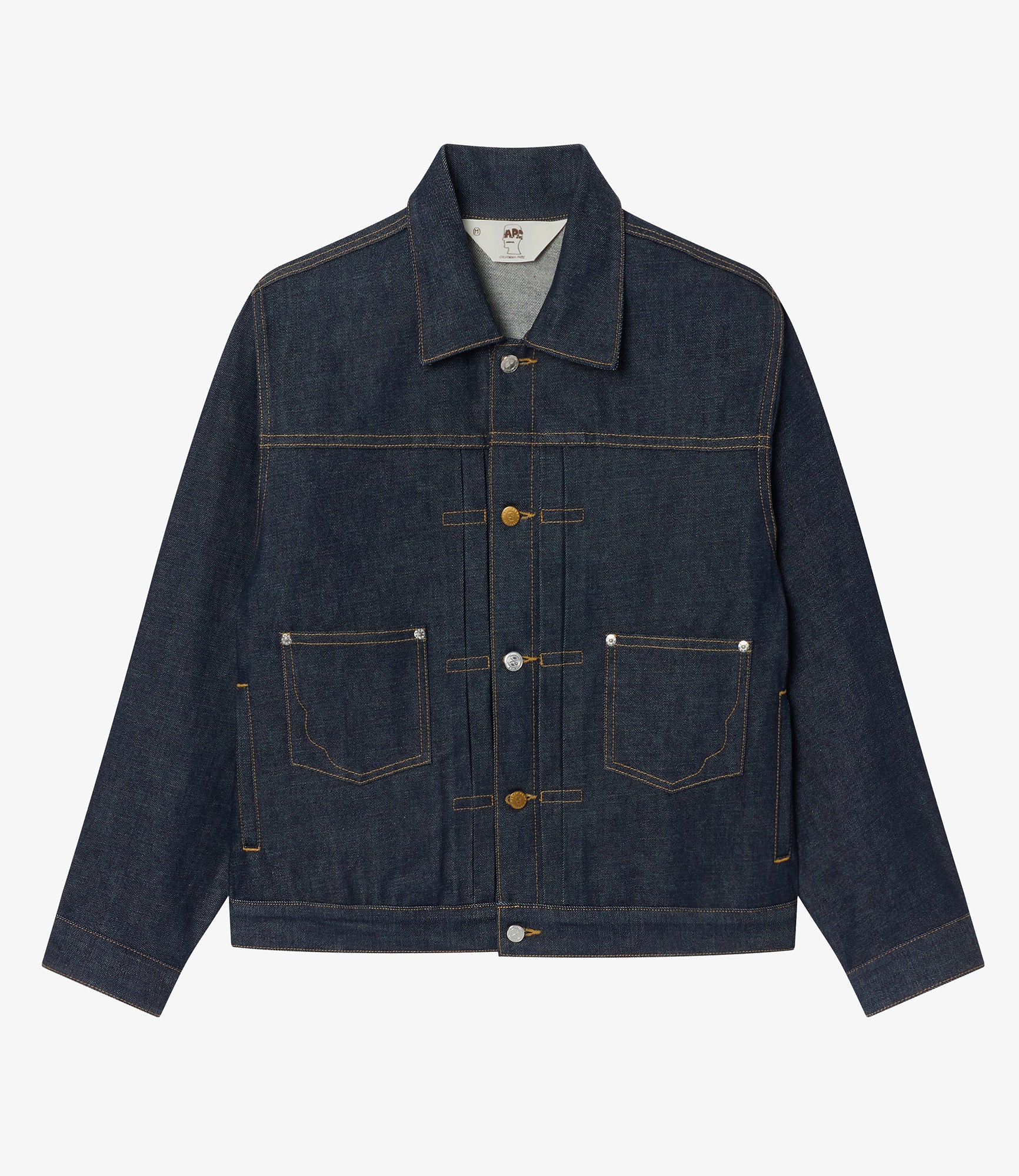 A.P.C. Brain Dead Trucker Jacket | Brain Dead raw denim