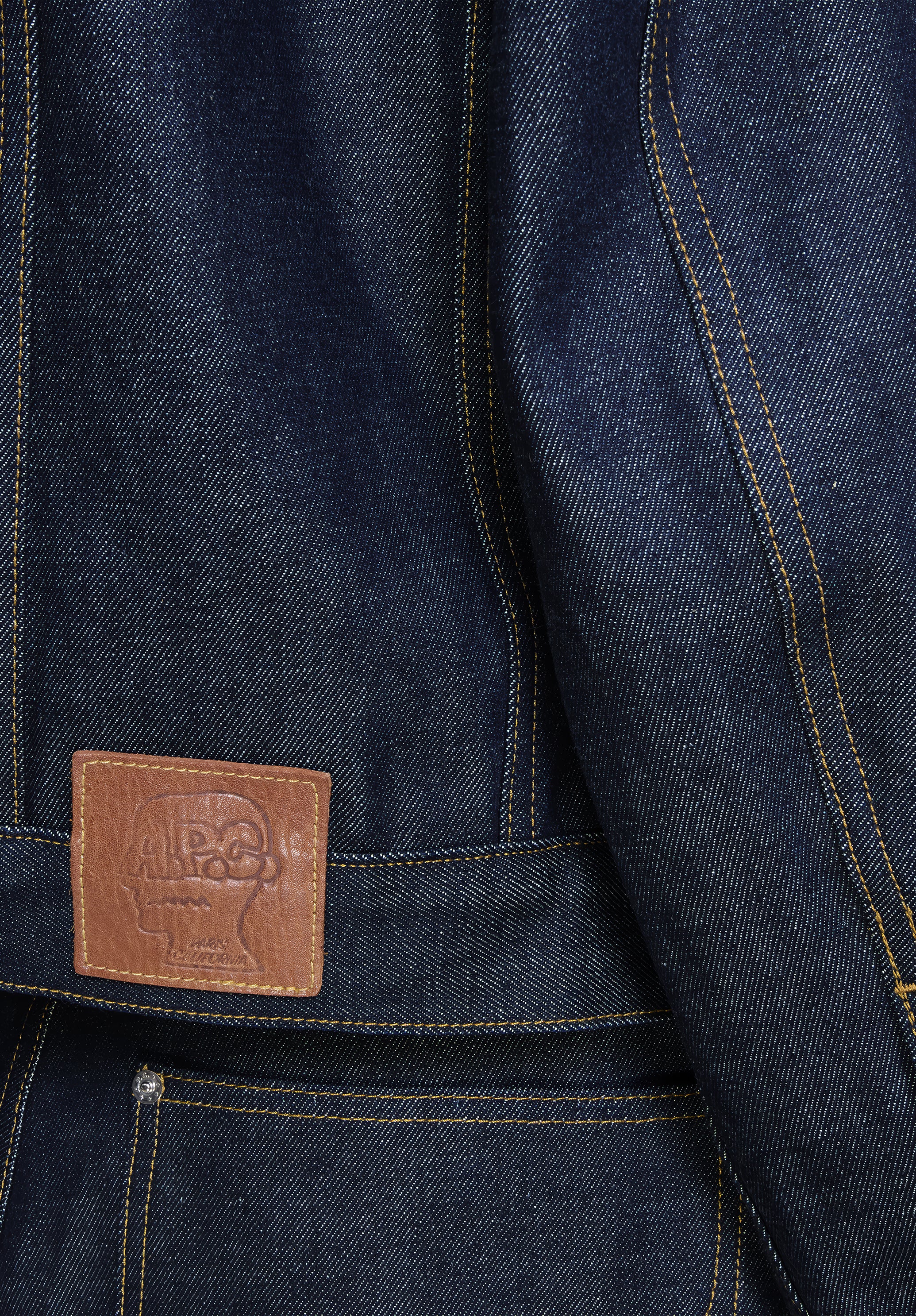 A.P.C. Brain Dead Trucker Jacket | Brain Dead raw denim | Ready-to