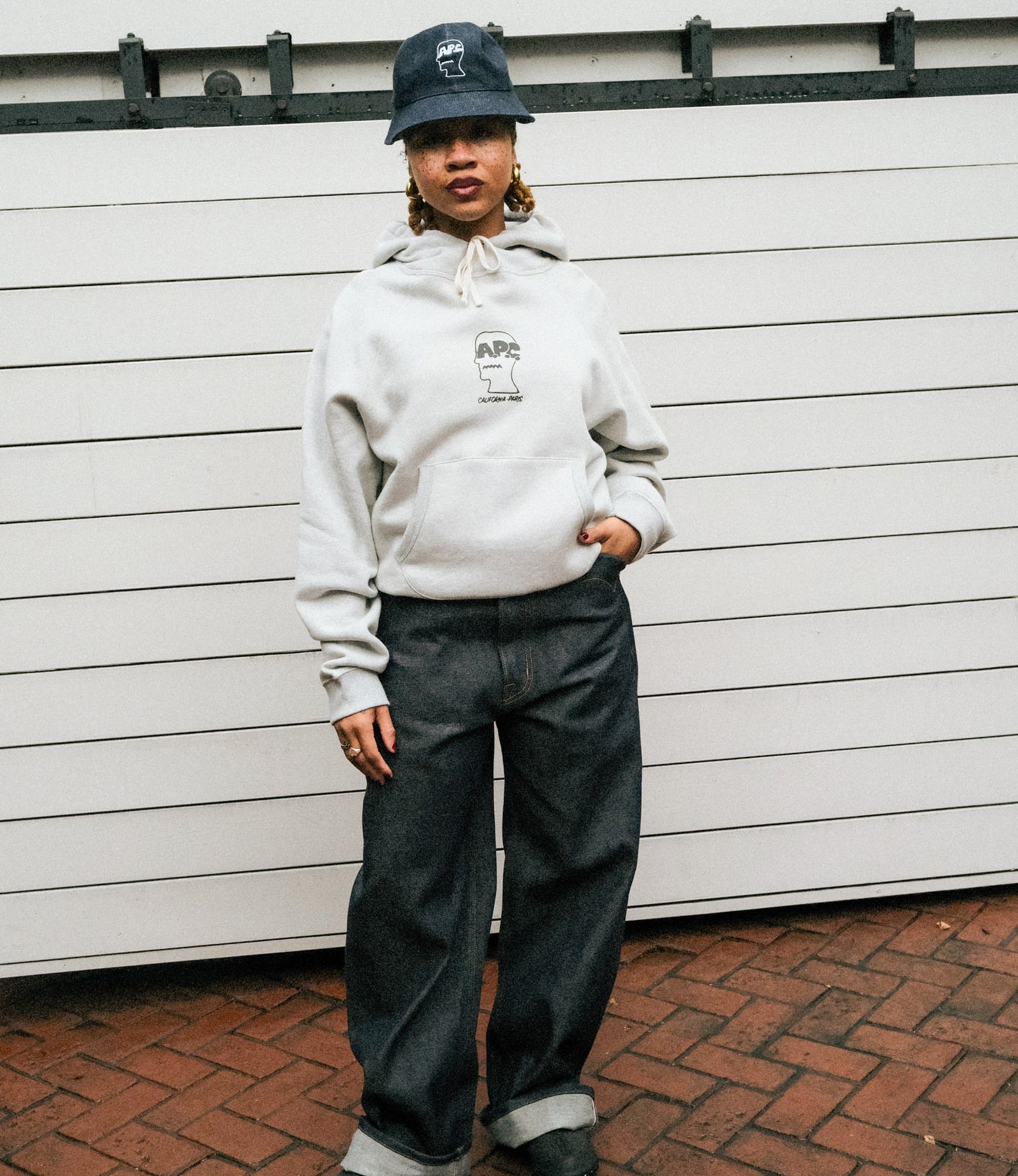 A.P.C. Brain Dead Hoodie | Brain Dead fleece | Ready-to-Wear