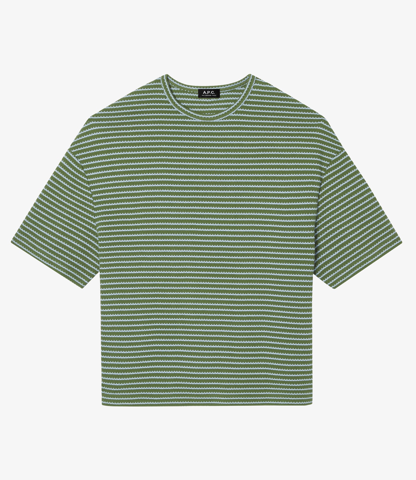 【関税込み】A.P.C. グリーン Bahia Tシャツ Bahia T-shirt | 100% cotton | A.P.C. Ready-to-Wear