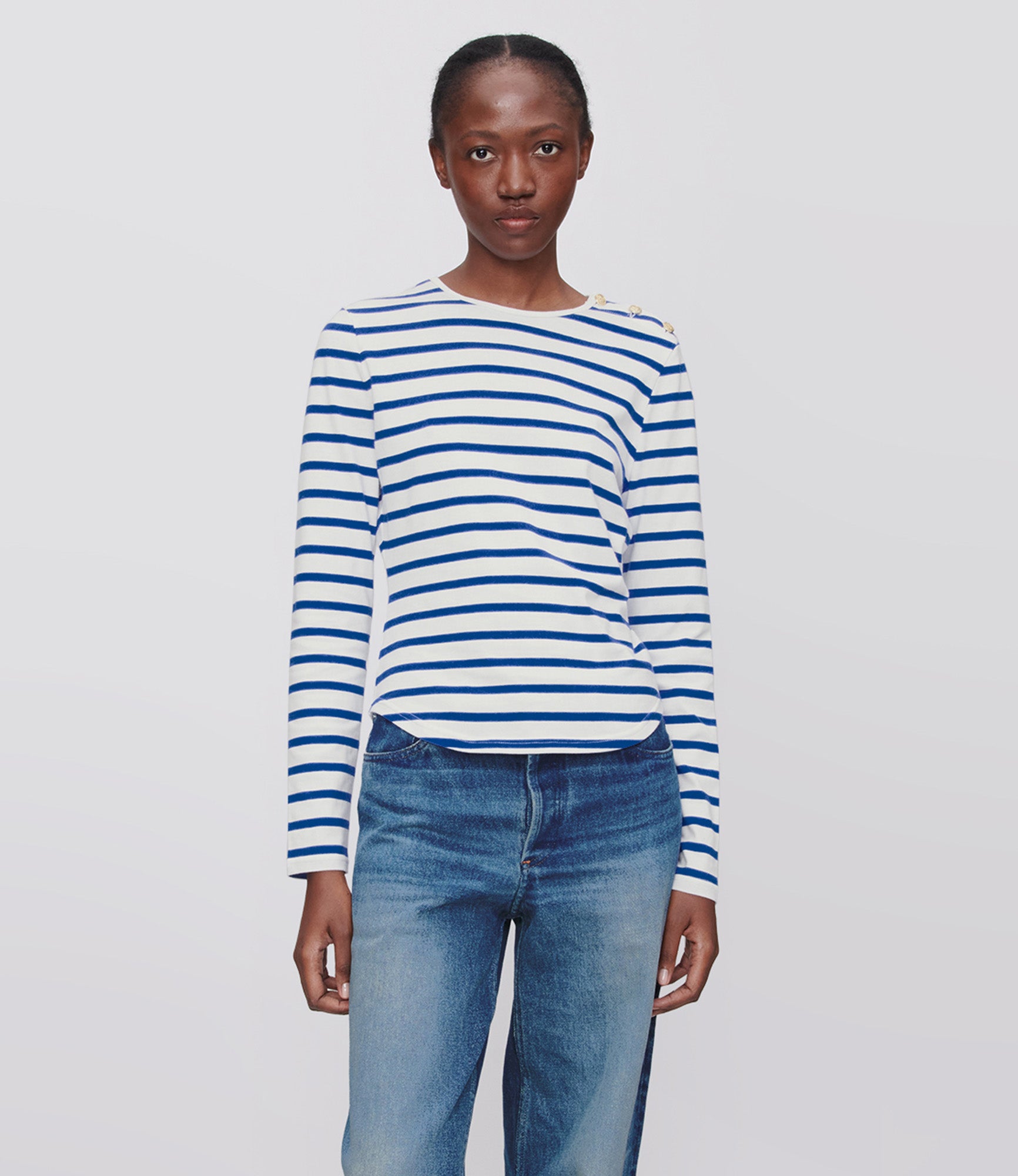 A.P.C - apc トップス　A.P.C. MARINIERE HENRY 18PC Emilien T-shirt | Men's sailor top | A.P.C. Ready to Wear