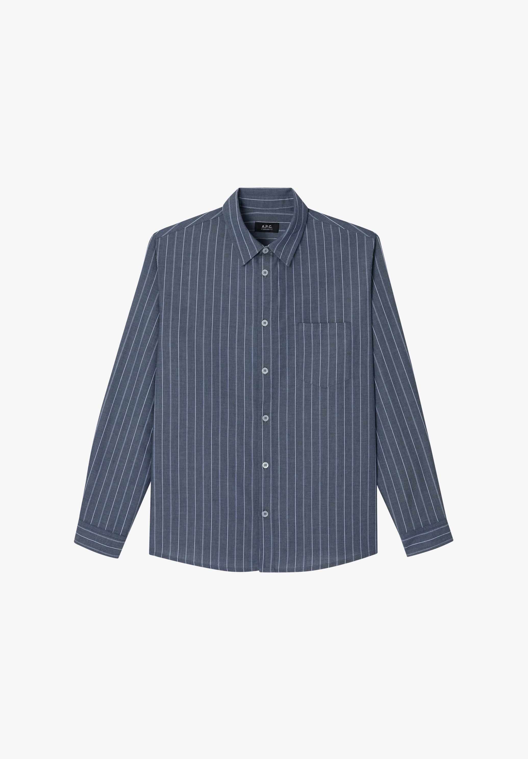 Clément shirt | 90% cotton 10% wool | A.P.C. Ready-to-Wear
