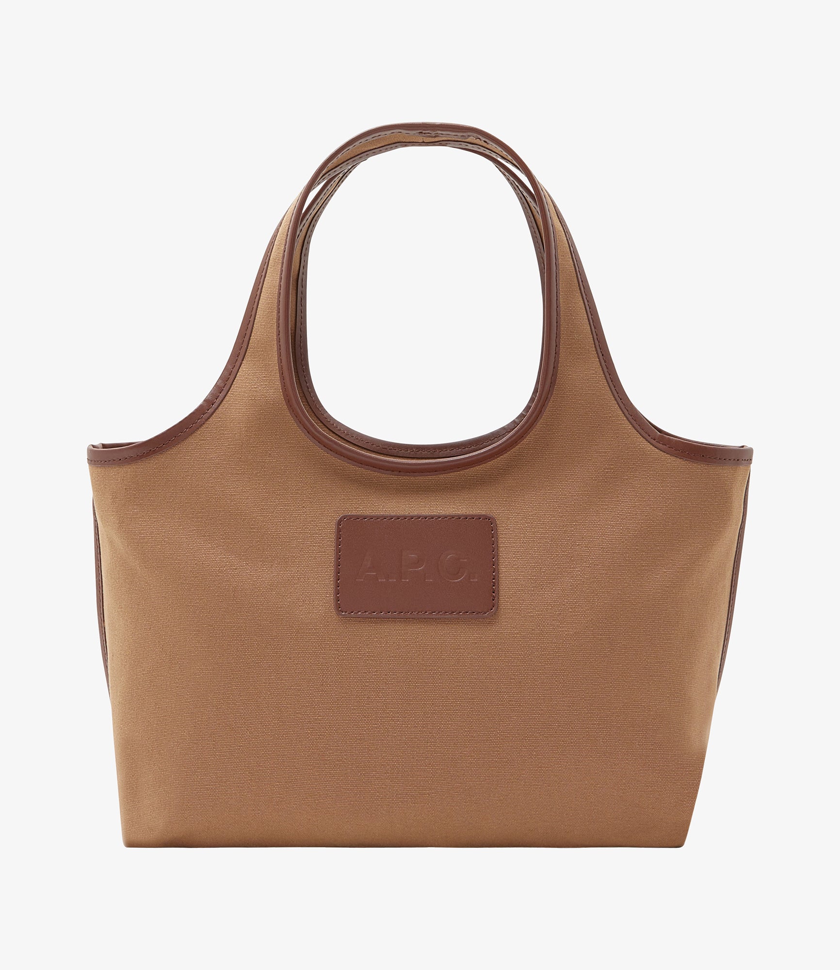 トートバッグ Market Small Shopper Bag - A.P.C. - Synthetic - Mastic Beige A.P.C. Market Small Shopper Bag - Synthetic - Mastic Beige