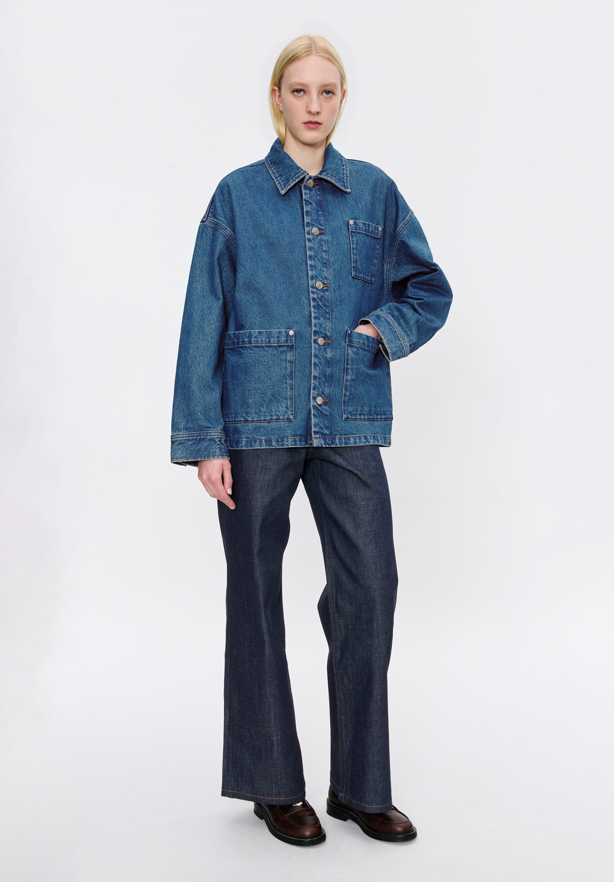 The Denim Unisex Jacket (W) – A.P.C.