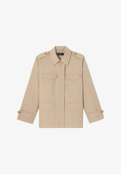 Fitted Safari jacket | Jackets | A.P.C. Ready-to-Wear