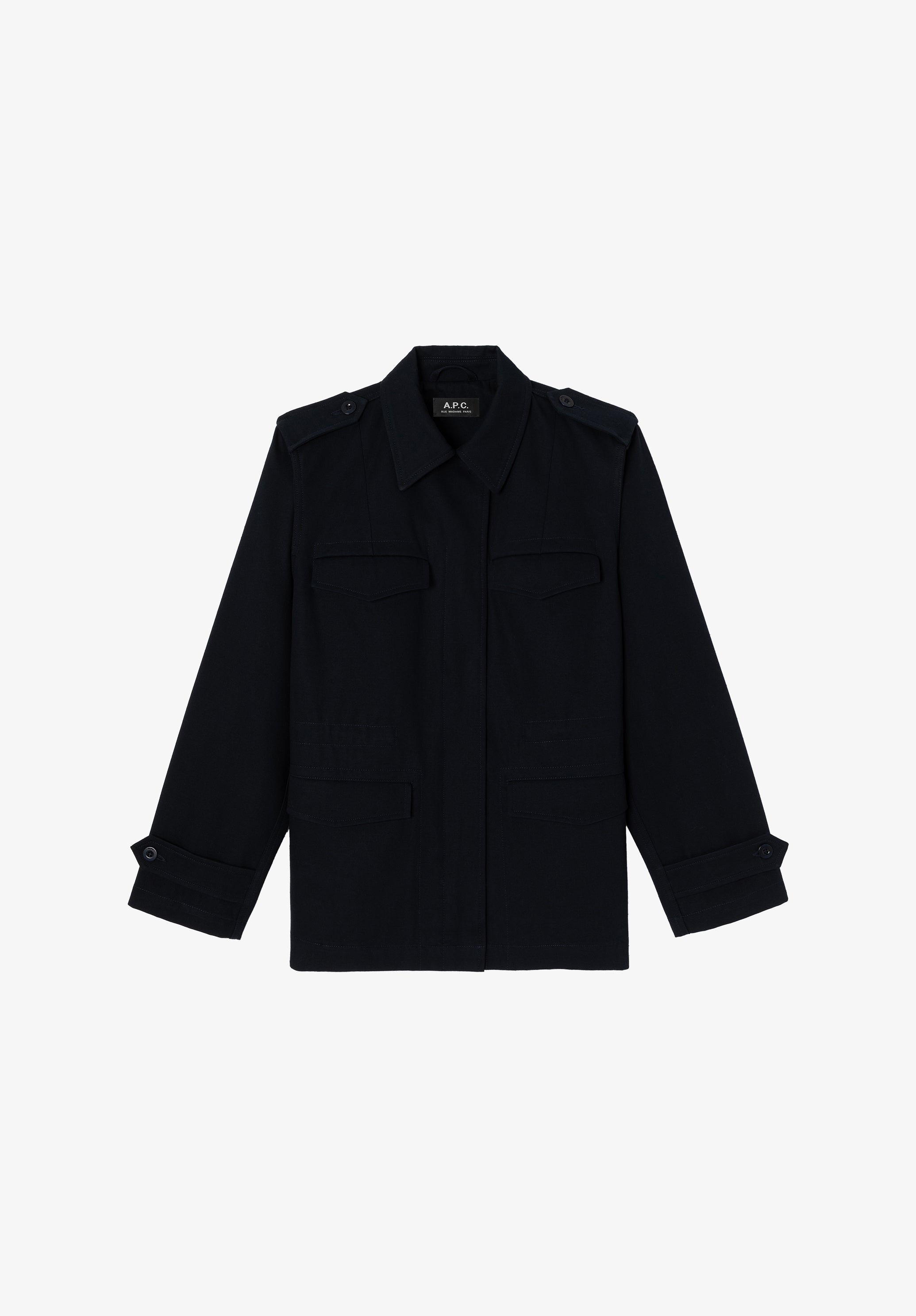 Fitted Safari jacket | Jackets | A.P.C. Ready-to-Wear