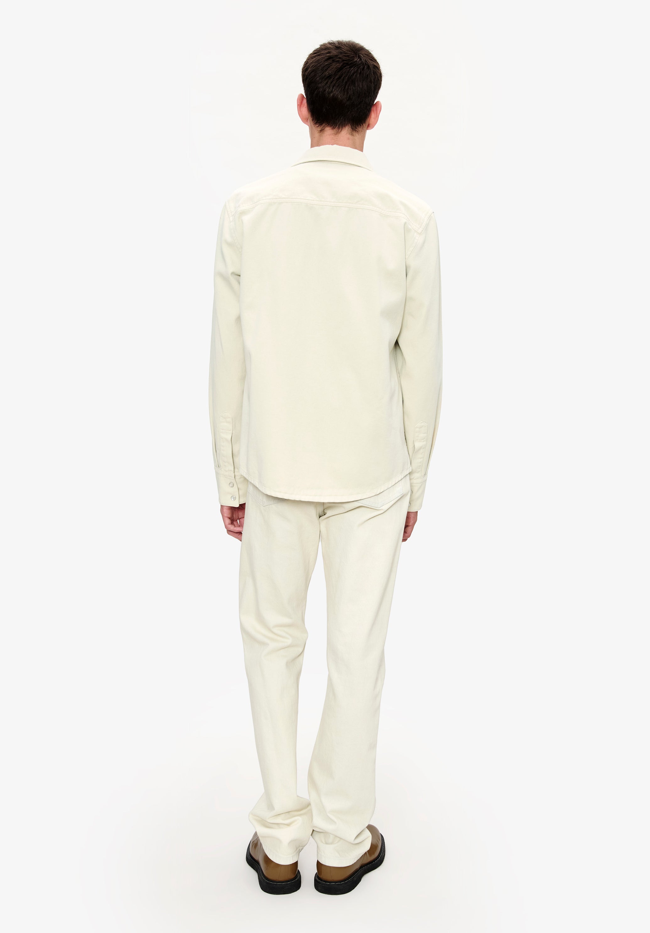 ウェア OAO ALL OVER PRA-SHIRTS & PRA-PANTS WHT Embroidered logo overshirt | Jackets | A.P.C. Ready-to-Wear
