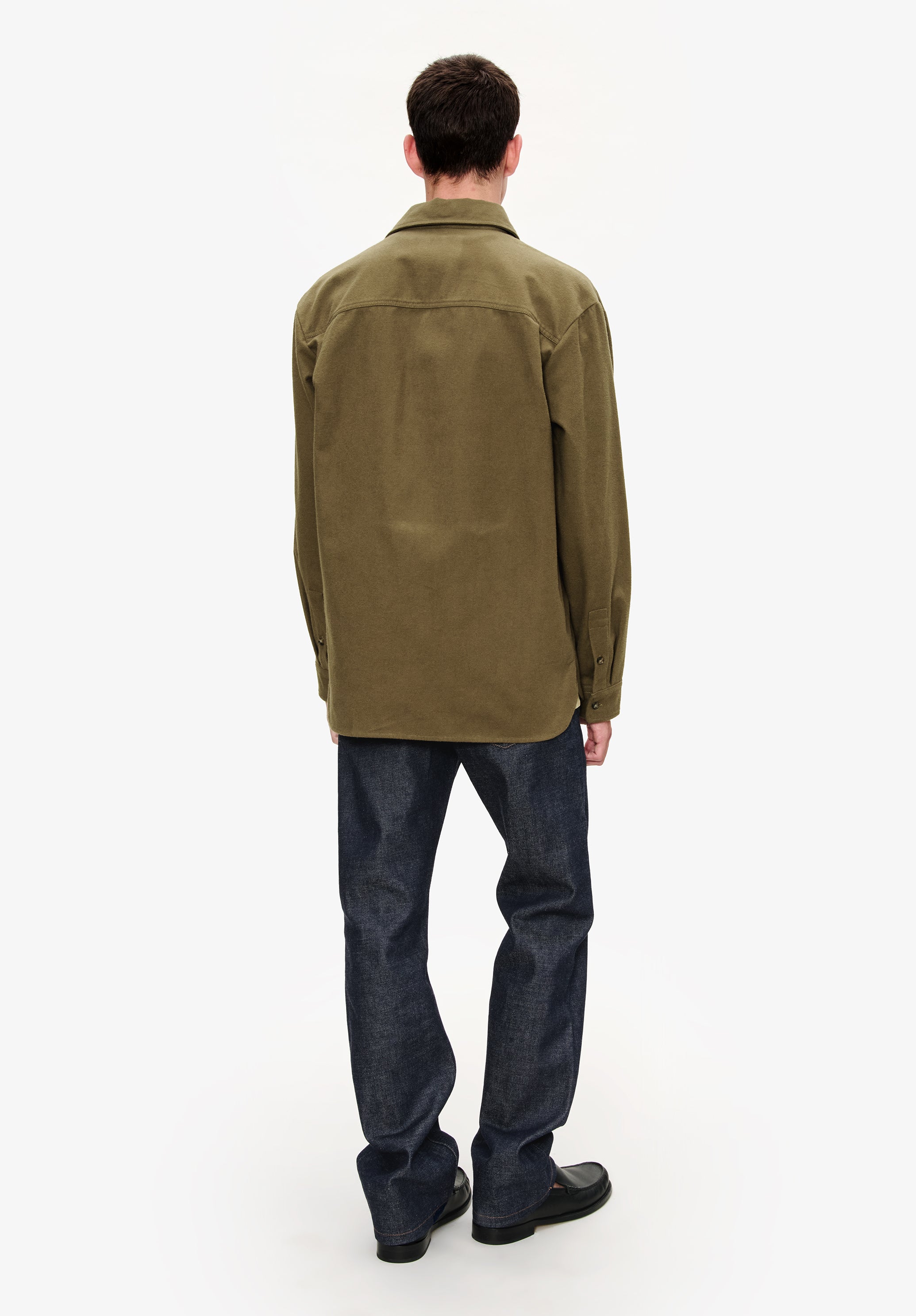 Solid-colour cotton overshirt | Jackets | A.P.C. Ready-to-Wear