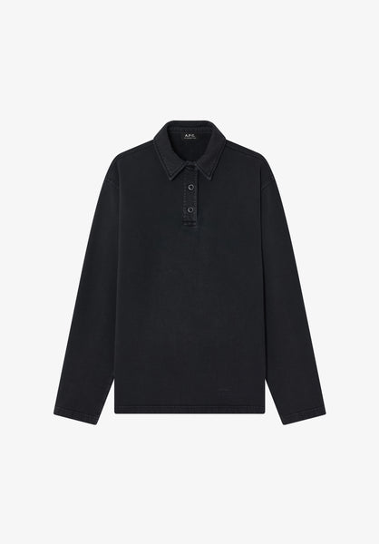 Long-sleeve unisex polo shirt | T-shirts | A.P.C. Ready-to-Wear
