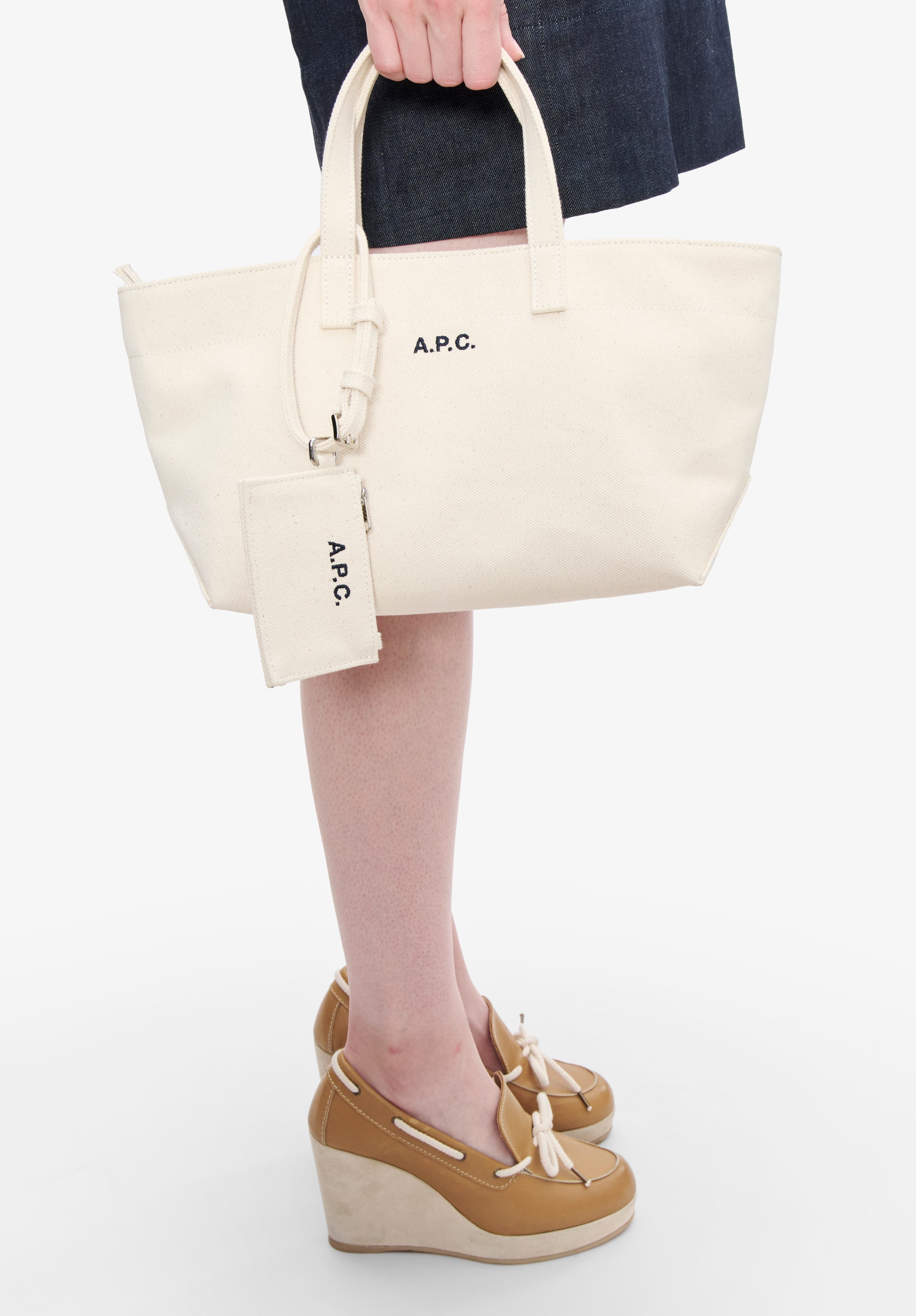 Le Drummer Toile Small bag | Bags | A.P.C. Accessories