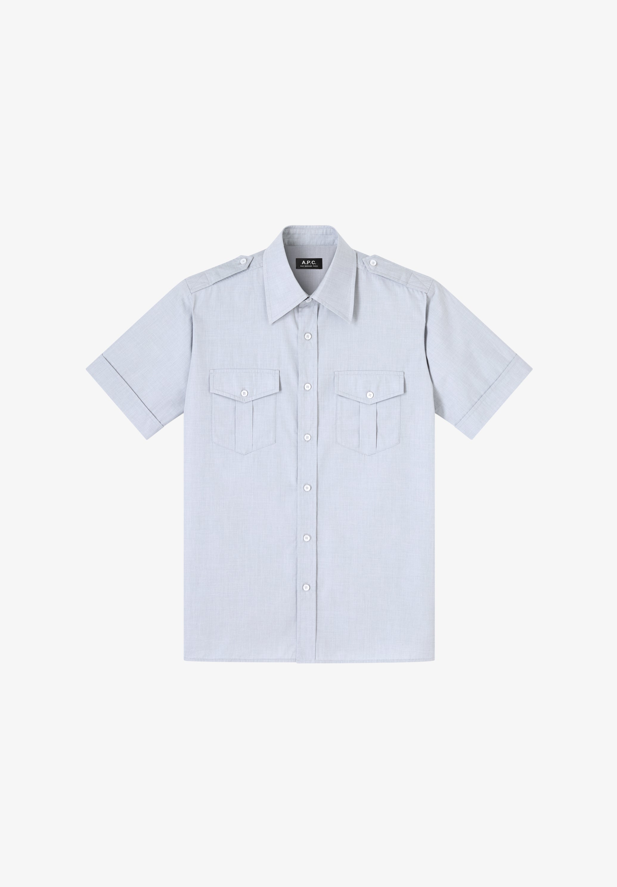 Miles short-sleeve shirt | Shirts | A.P.C. Ready-to-Wear