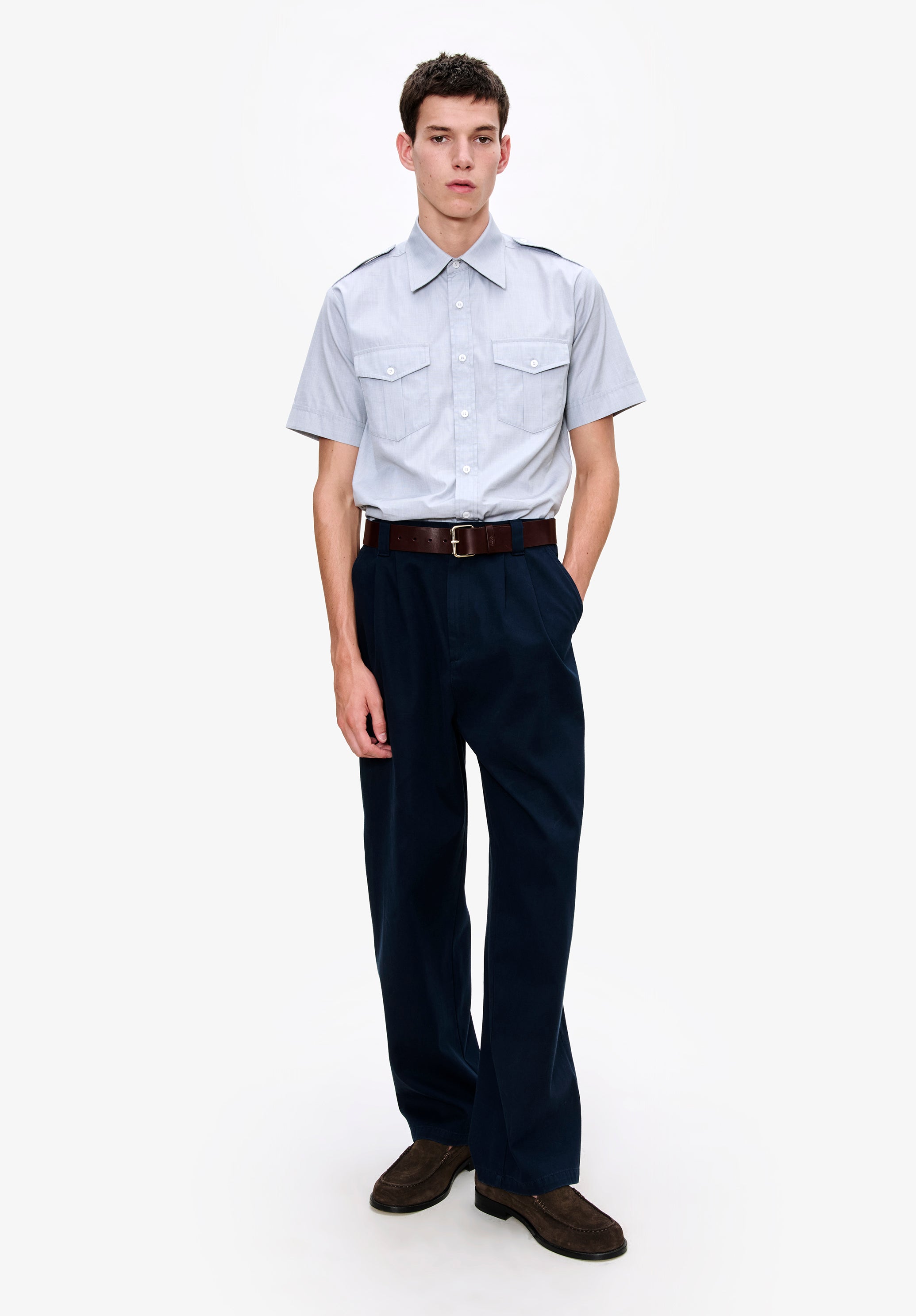 Miles short-sleeve shirt | Shirts | A.P.C. Ready-to-Wear