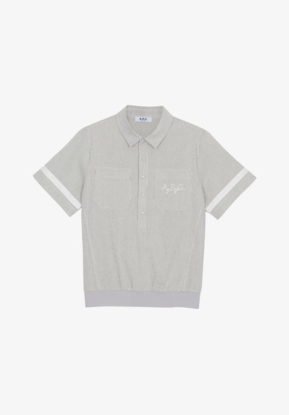 Seersucker polo A.P.C. Golf | A.P.C. Ready-to-Wear