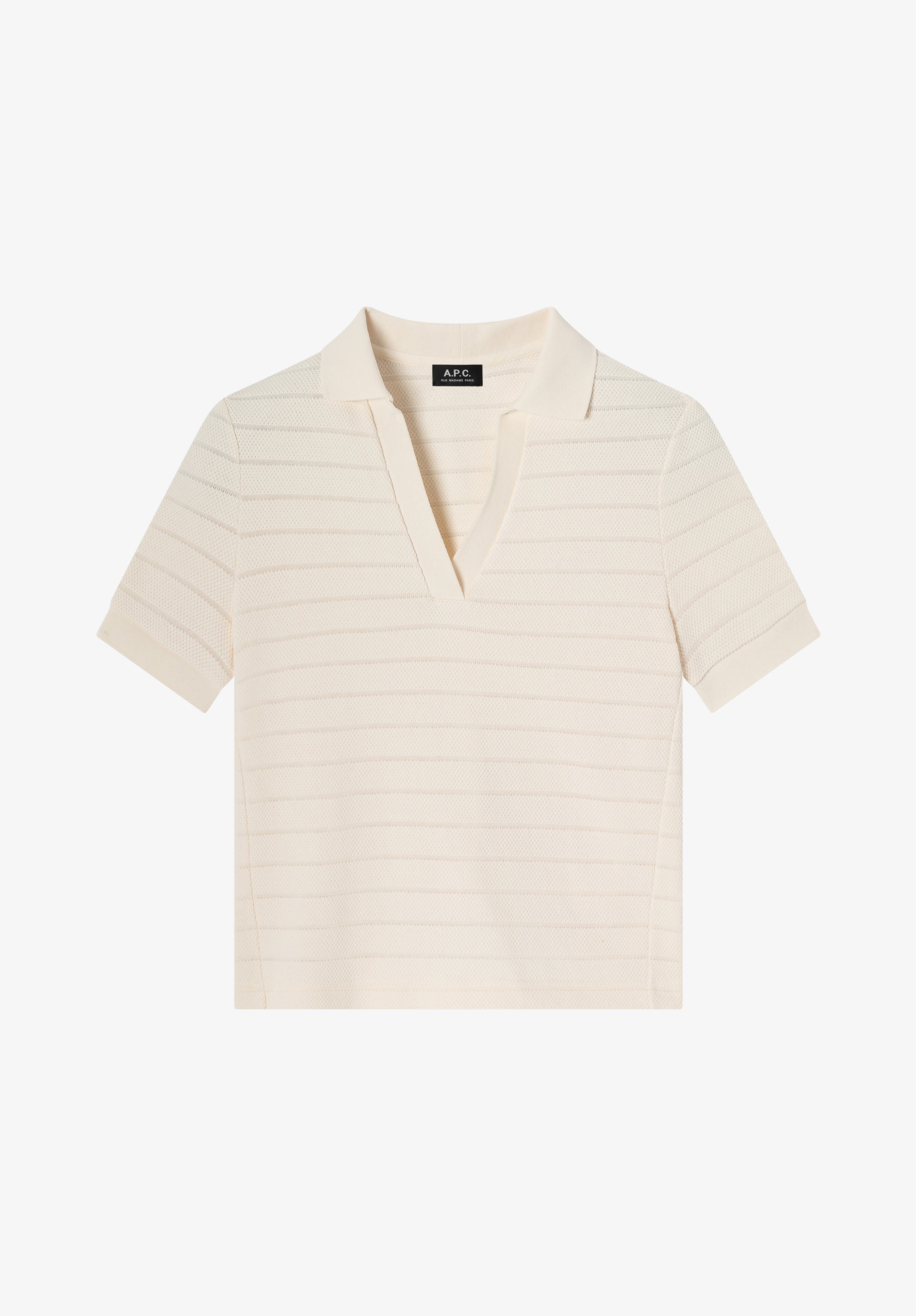 Livia Cropped Polo Shirt | Polos | A.P.C. Ready-to-Wear