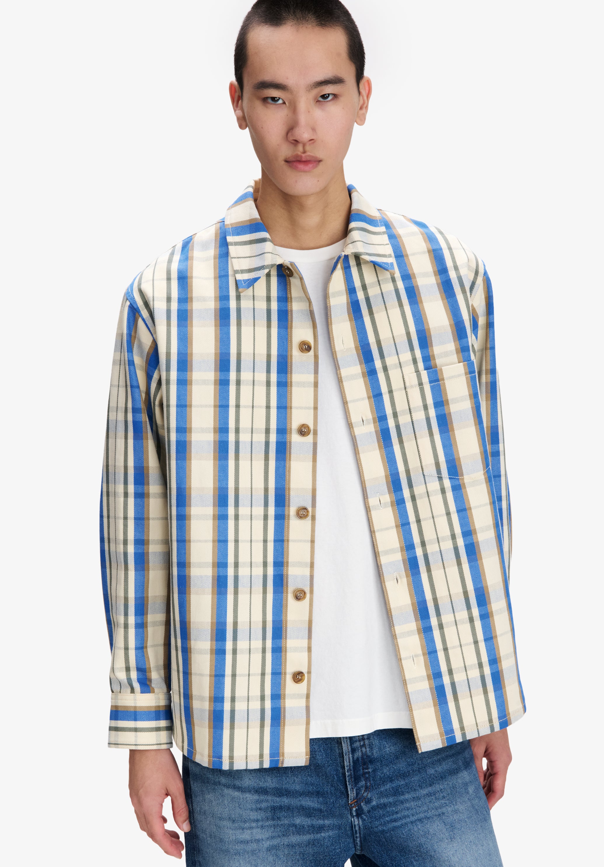 A.P.C. | Check Overshirt | Jackets