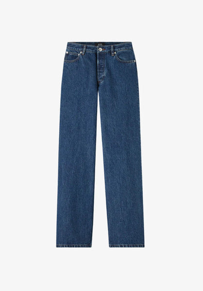 Elisabeth jeans | Stonewashed Indigo Japanese Denim | A.P.C. Ready