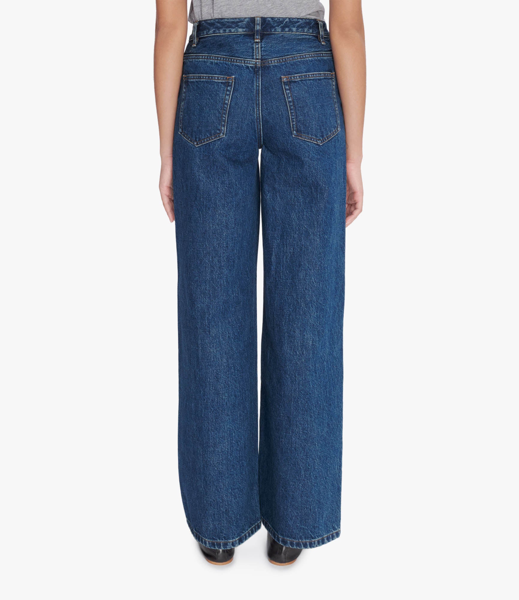 Elisabeth jeans | Stonewashed Indigo Japanese Denim | A.P.C. Ready