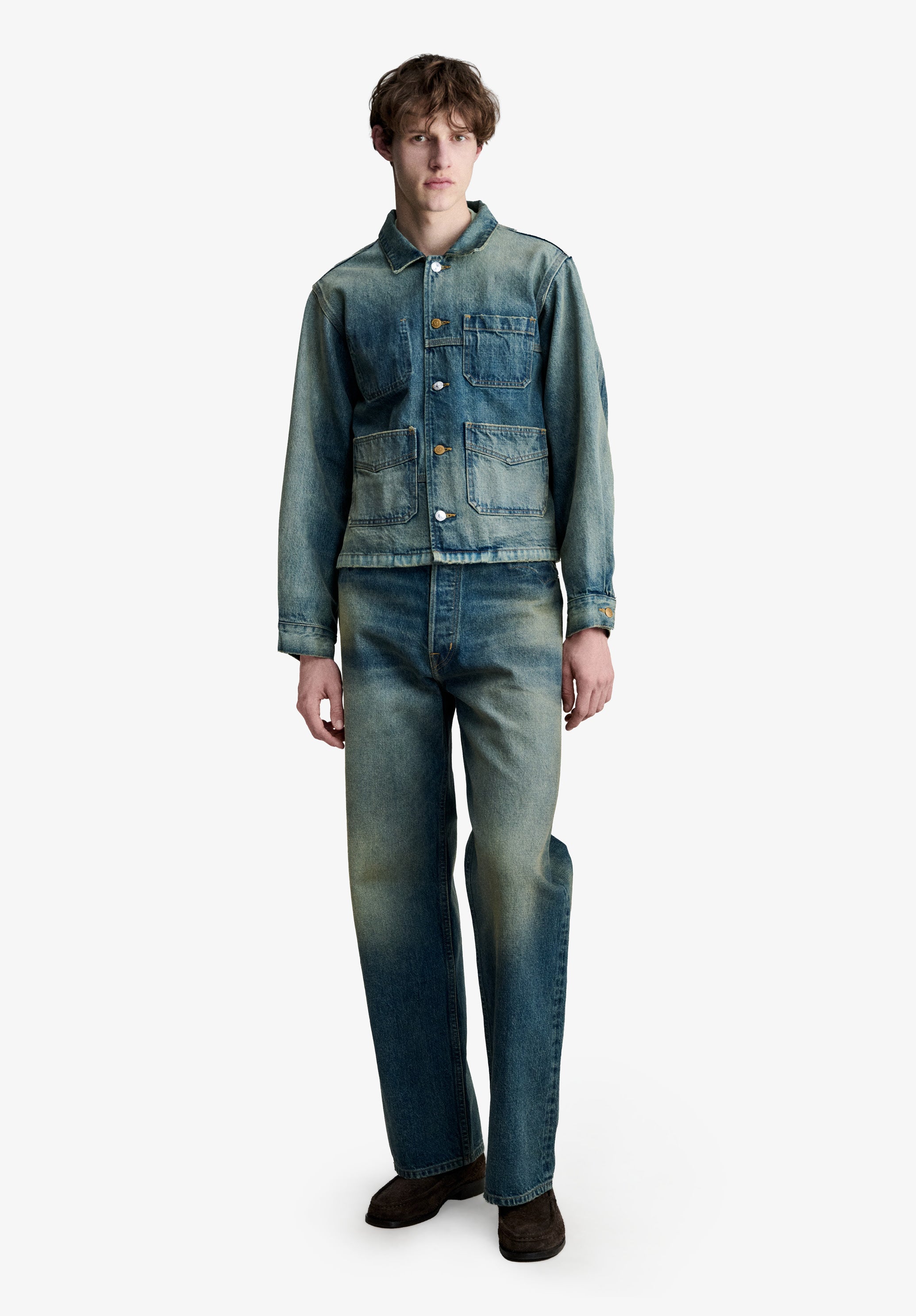 A.P.C. x Brain Dead Type 00 selvedge denim pants | Jeans | A.P.C.