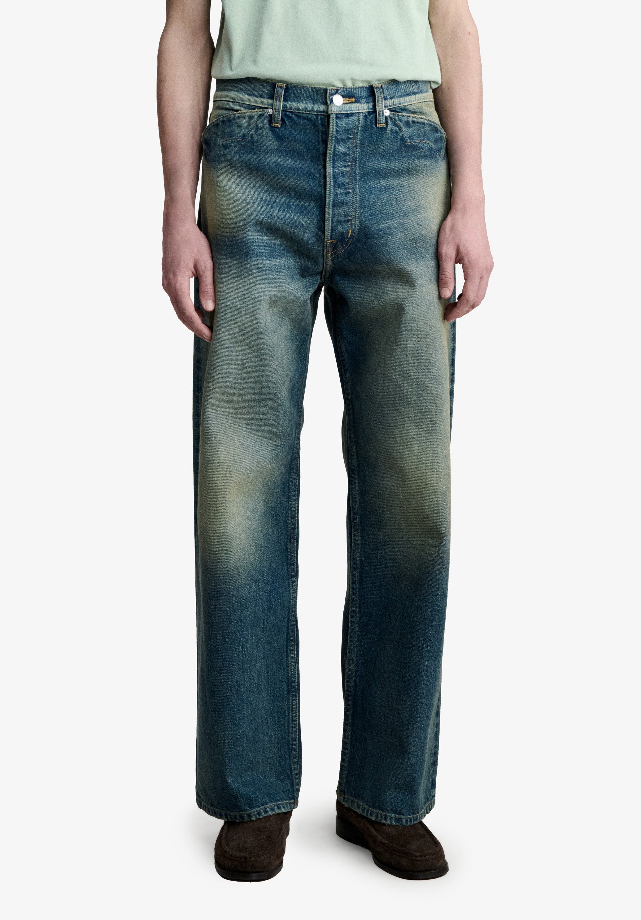 A.P.C. x Brain Dead Type 00 selvedge denim pants | Jeans | A.P.C.