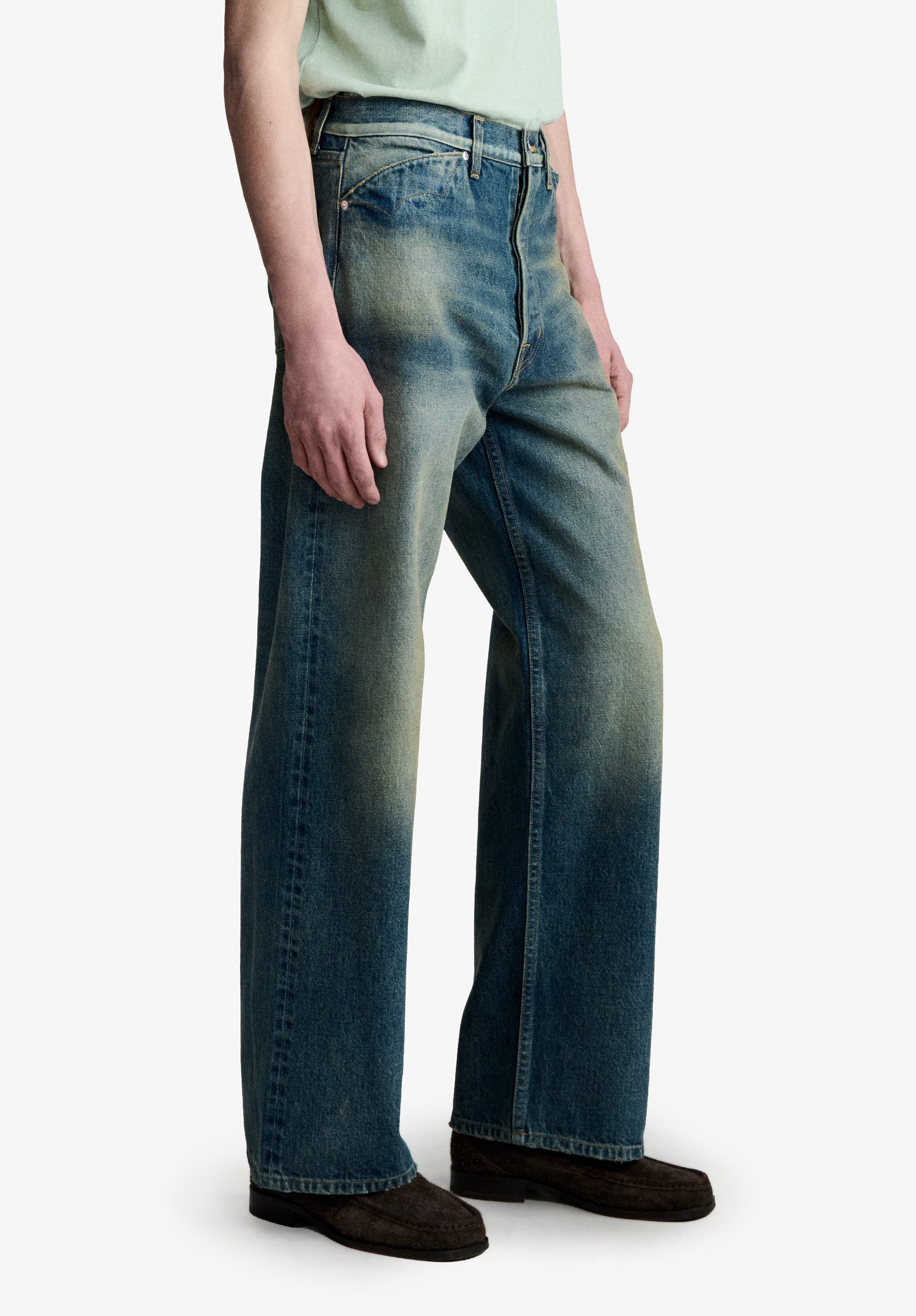 A.P.C. x Brain Dead Type 00 selvedge denim pants | Jeans | A.P.C.