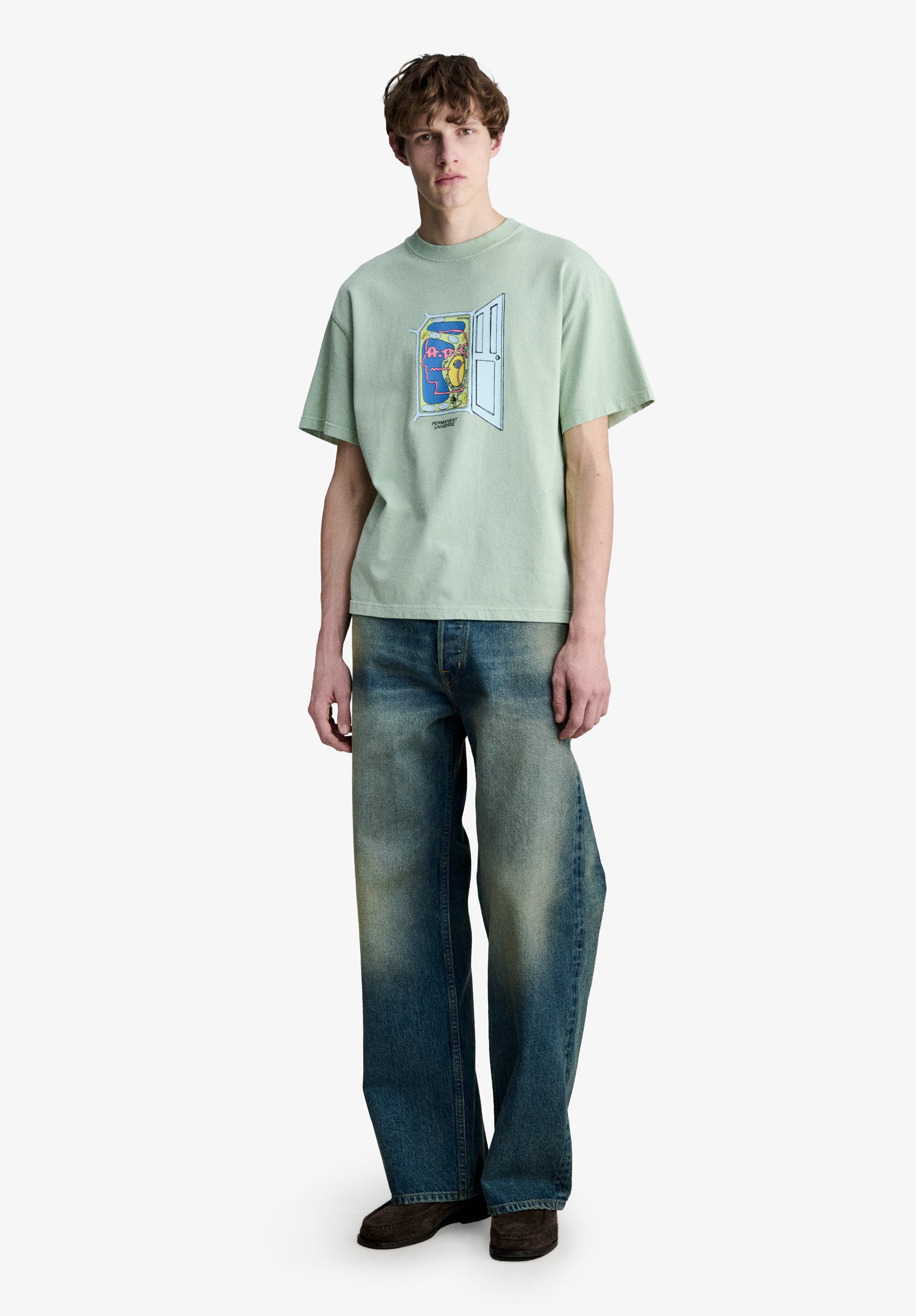 Permanent Universe T-shirt - A.P.C. x Brain Dead Collaboration