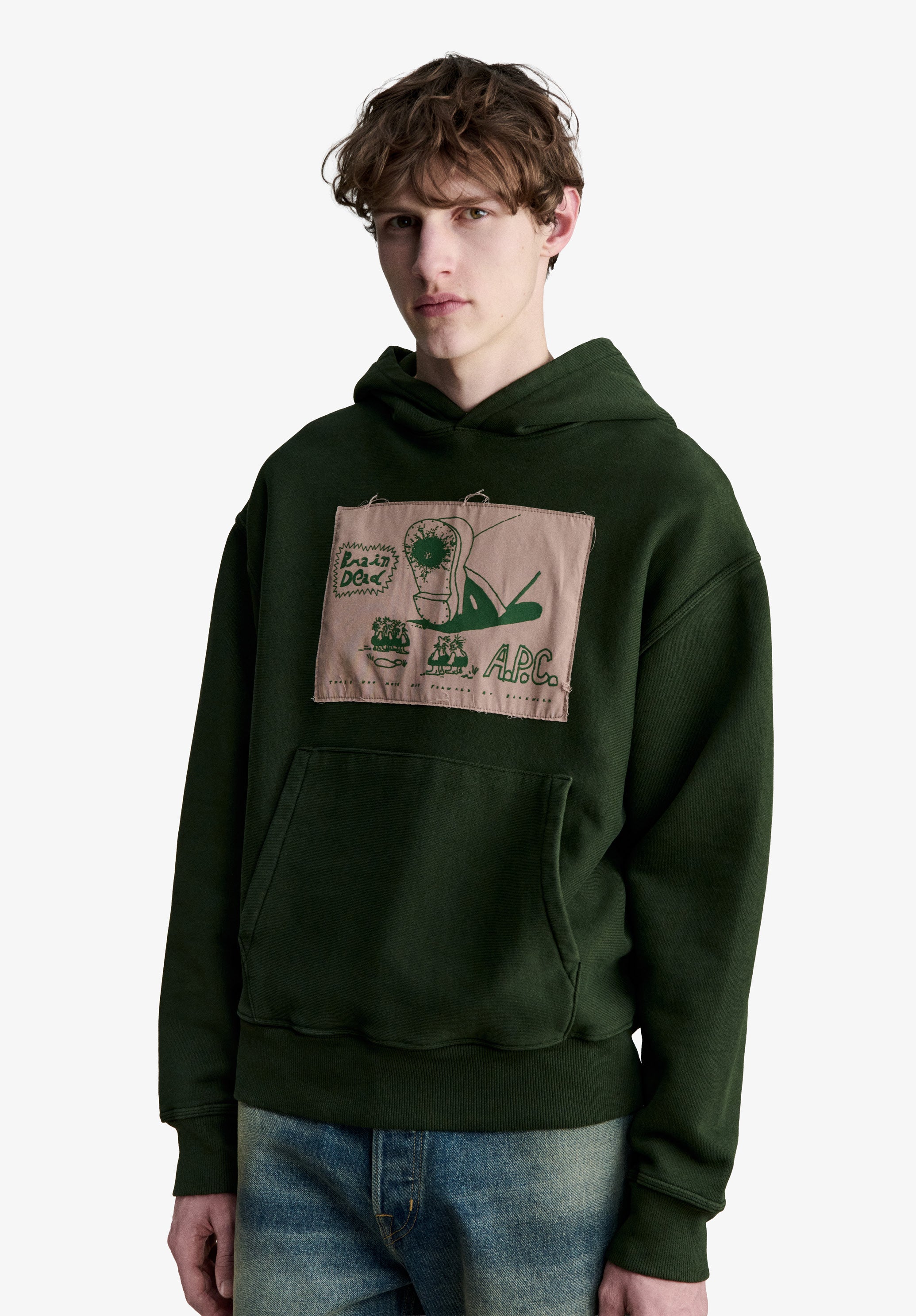 A.P.C. x Brain Dead Stomp hoodie | Sweatshirts | A.P.C.