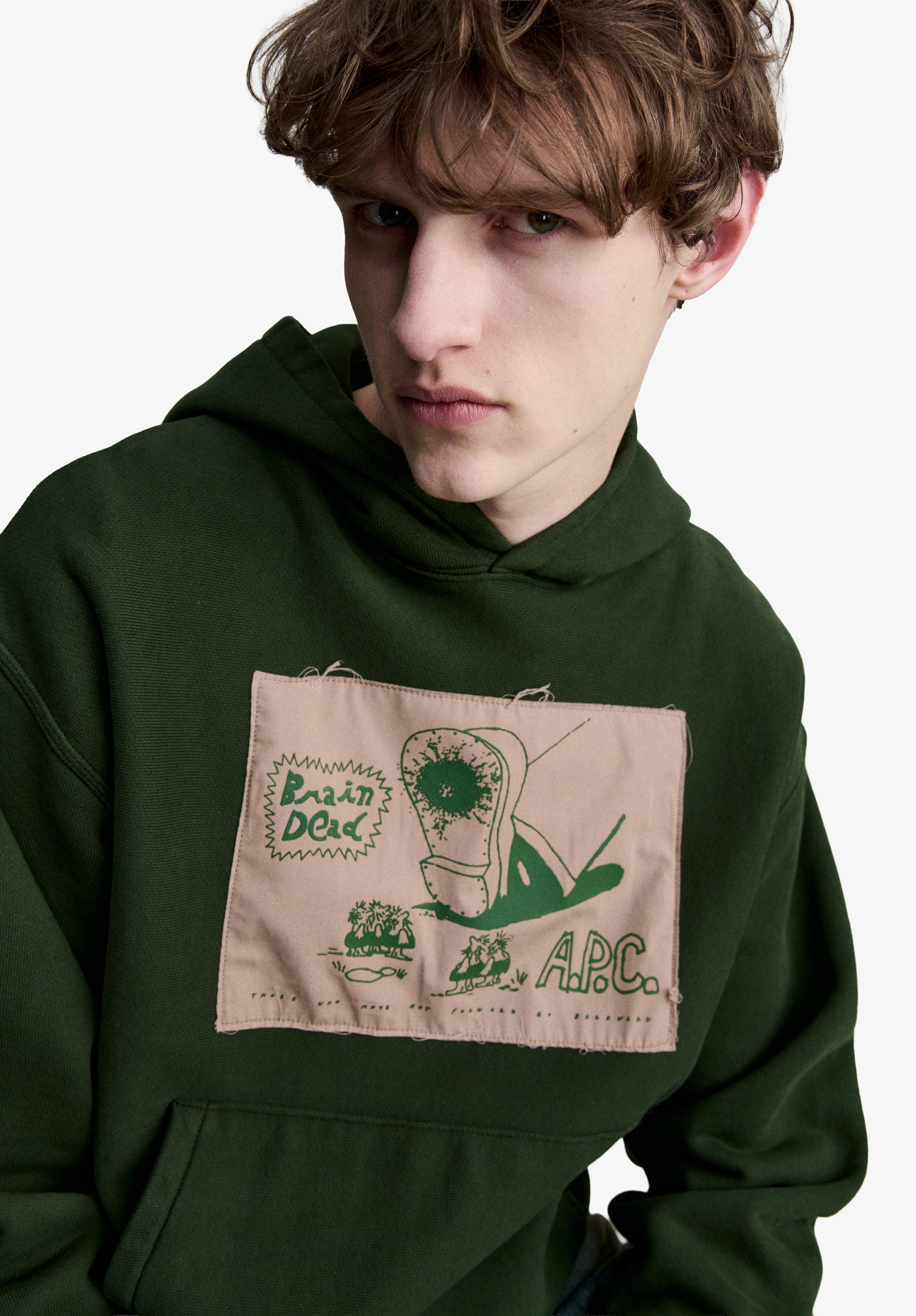 A.P.C. x Brain Dead Stomp hoodie | Sweatshirts | A.P.C.